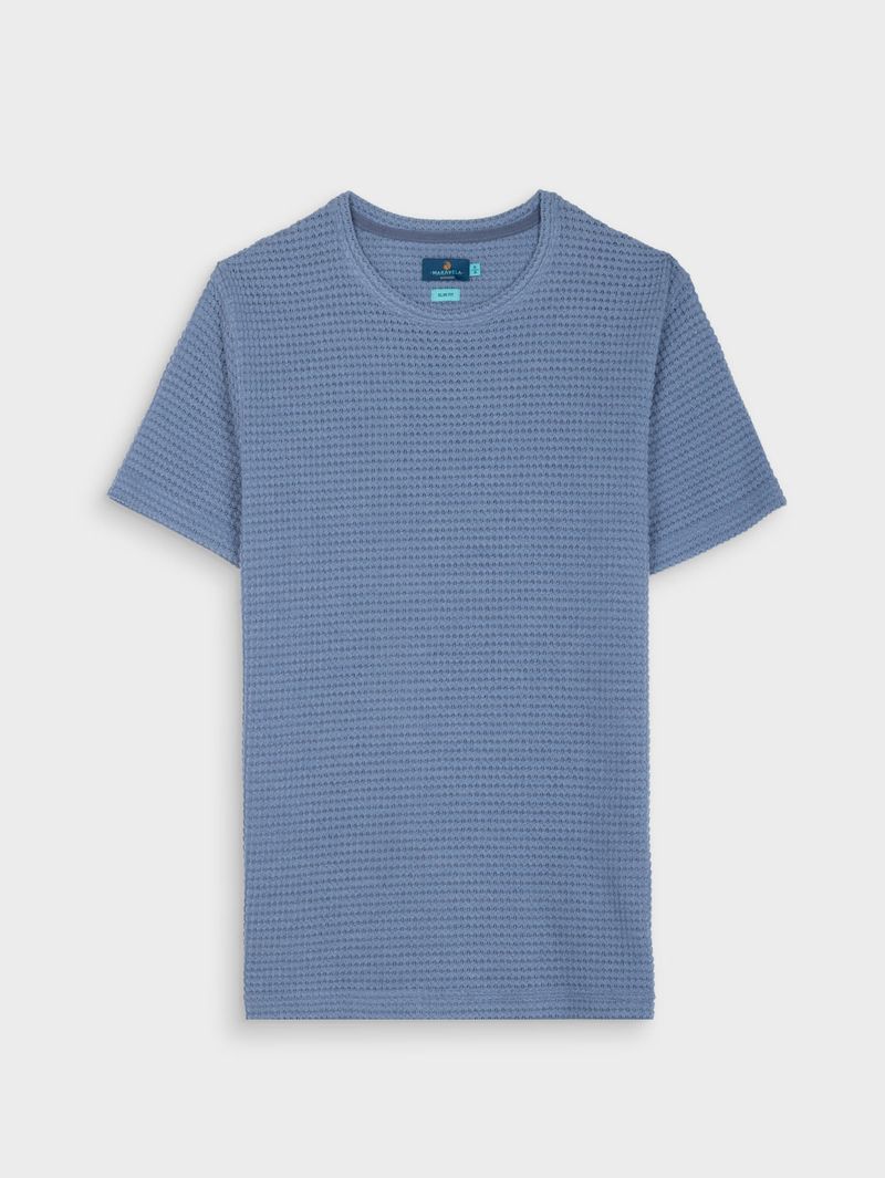 Camiseta Unicolor para Hombre 03417