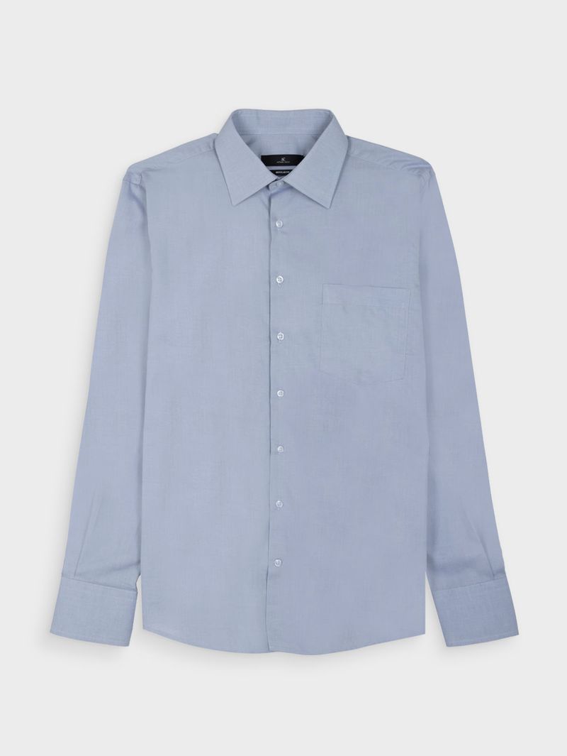 Camisa Formal Unicolor Semi Slim Fit para Hombre 37620