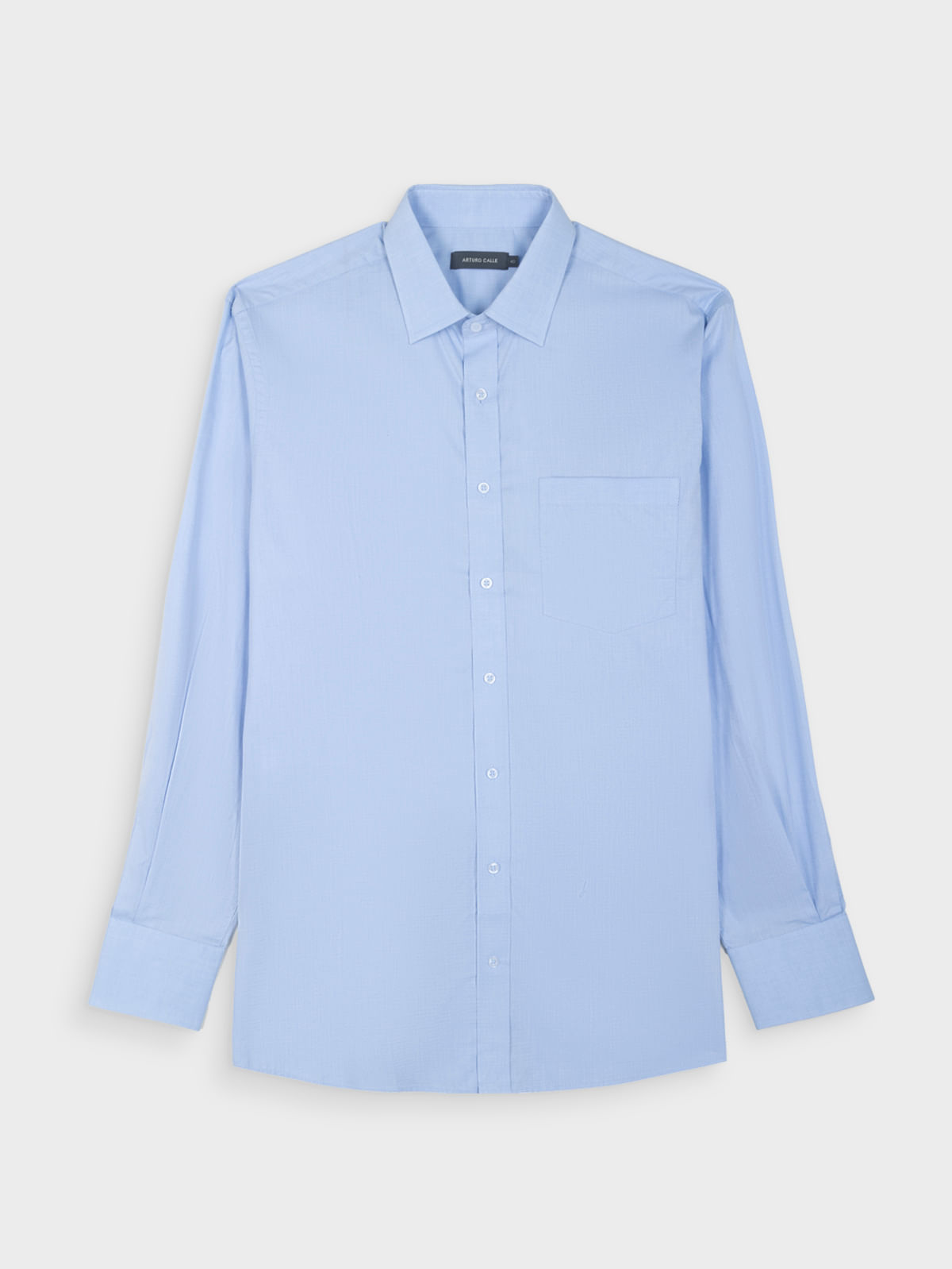 Camisa Formal Unicolor Semi Slim Fit para Hombre 38100