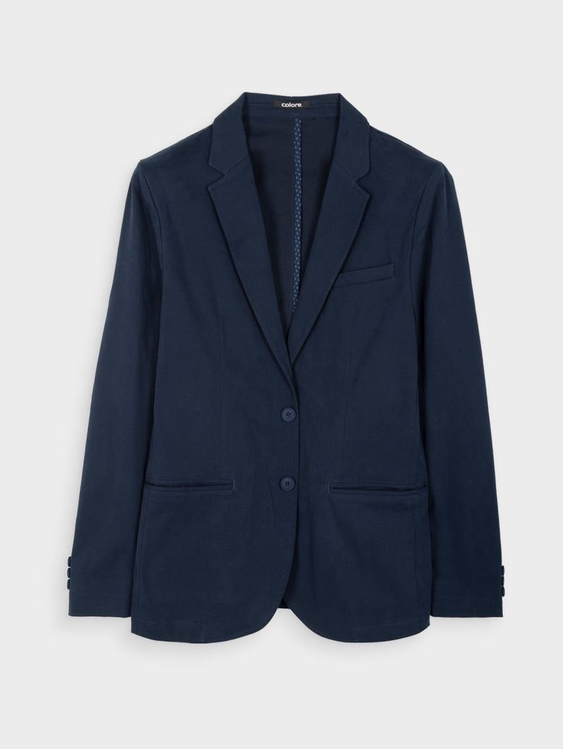 Blazer Unicolor para Hombre 13531