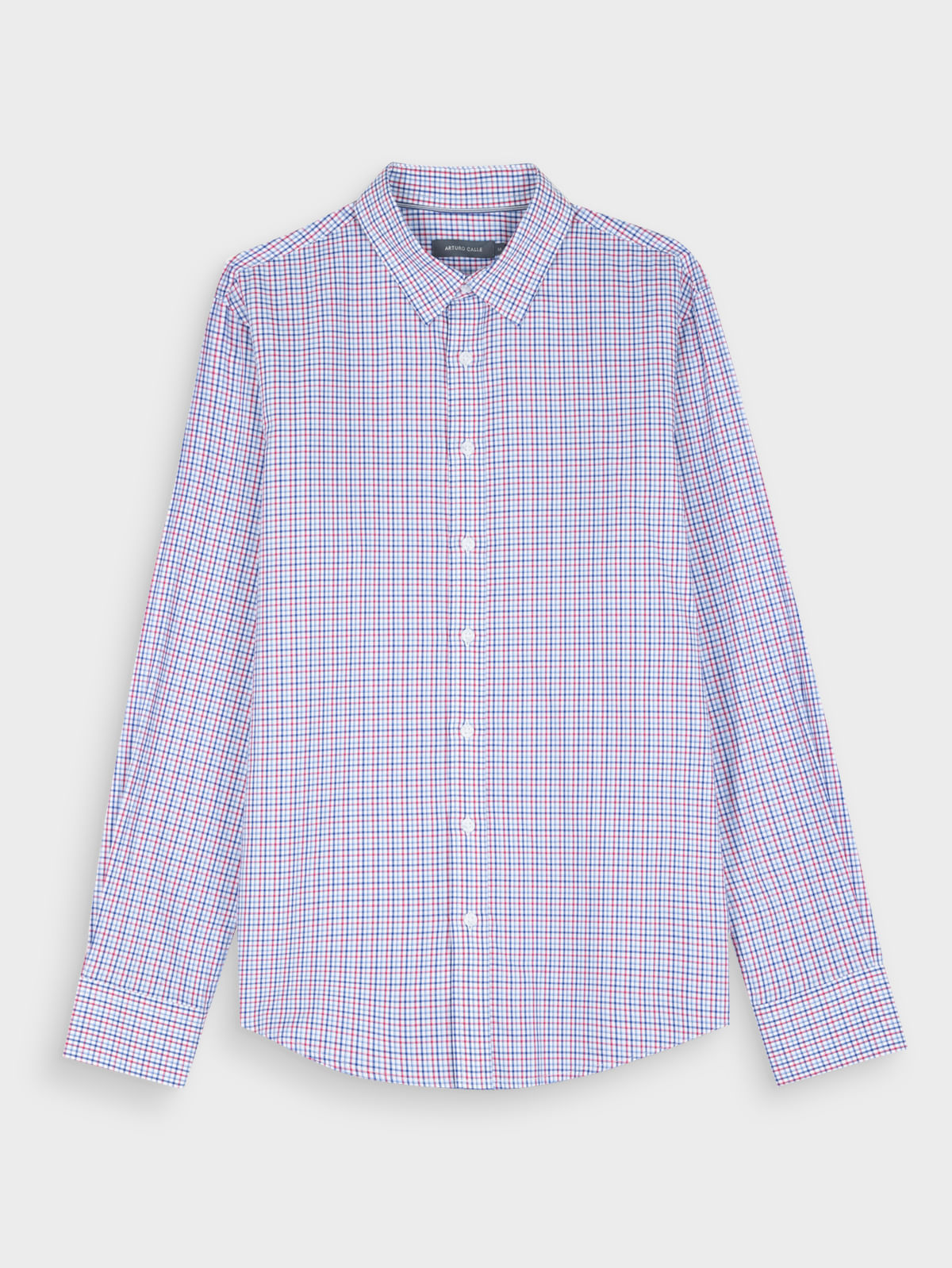 Camisa Cuadros Manga Larga para Hombre 38618