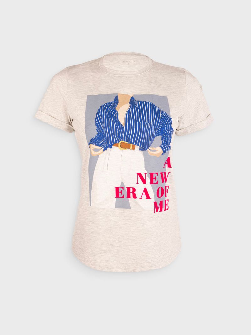 Camiseta Estampada para Mujer 37631