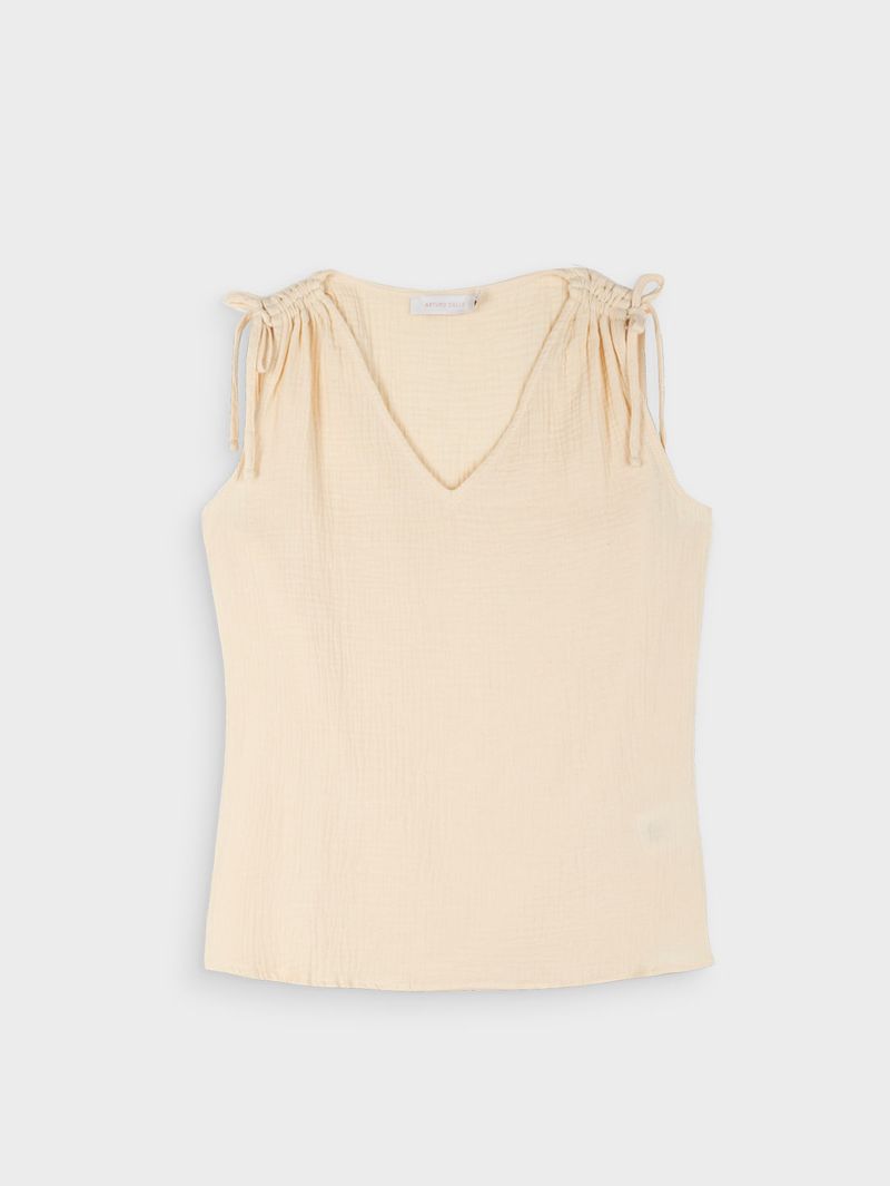 Blusa Manga Sisa Unicolor para Mujer 44483