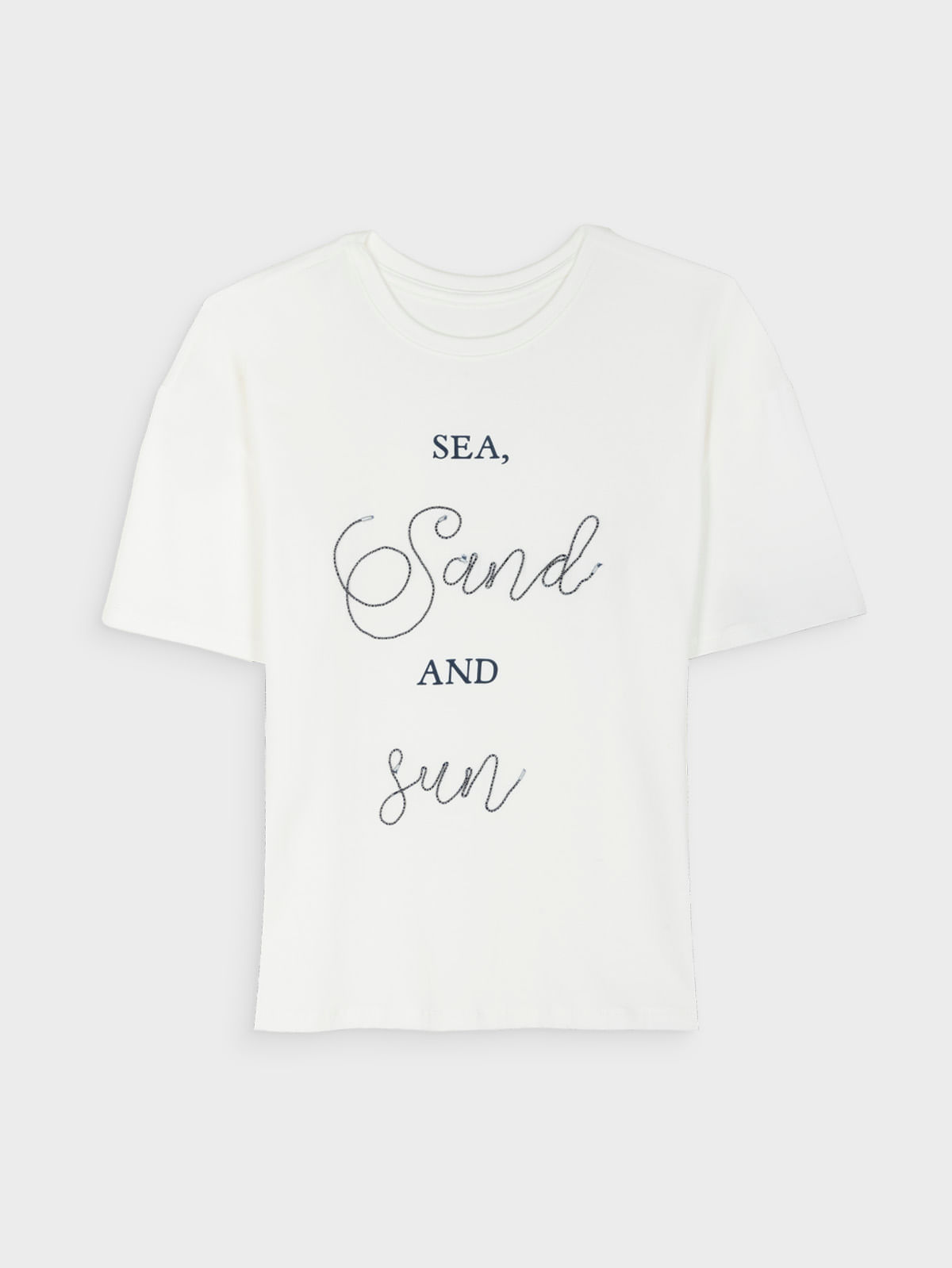 Camiseta Estampada para Mujer 44460