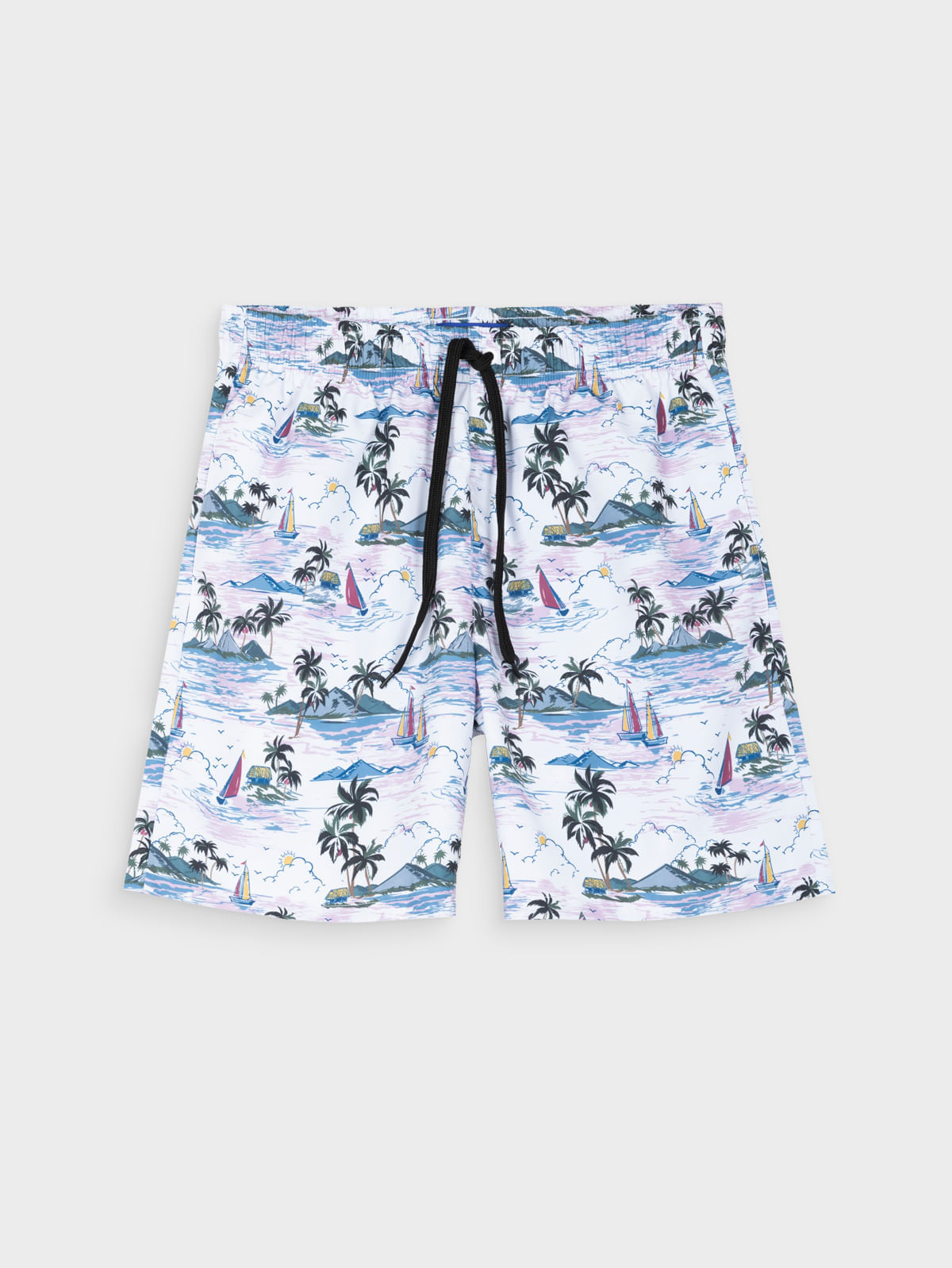 Pantaloneta Estampada para Hombre 13732