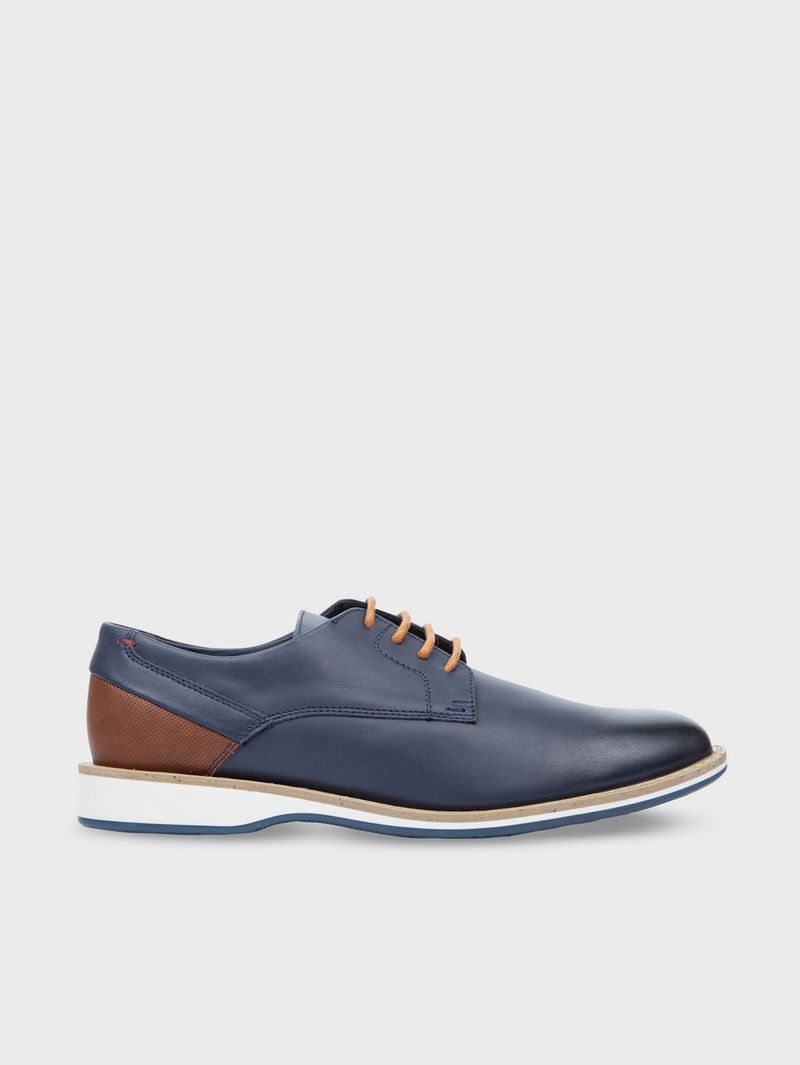 Zapato Casual Talonera en Contraste 31601