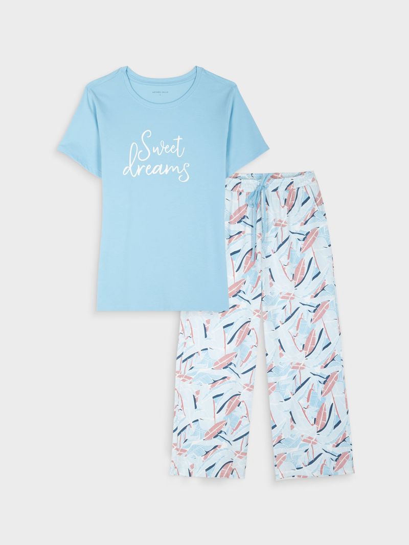 Pijama en Pantalón para Mujer. 46024