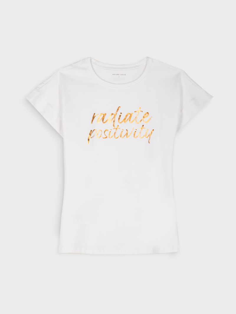 Camiseta Estampada para Mujer 42422