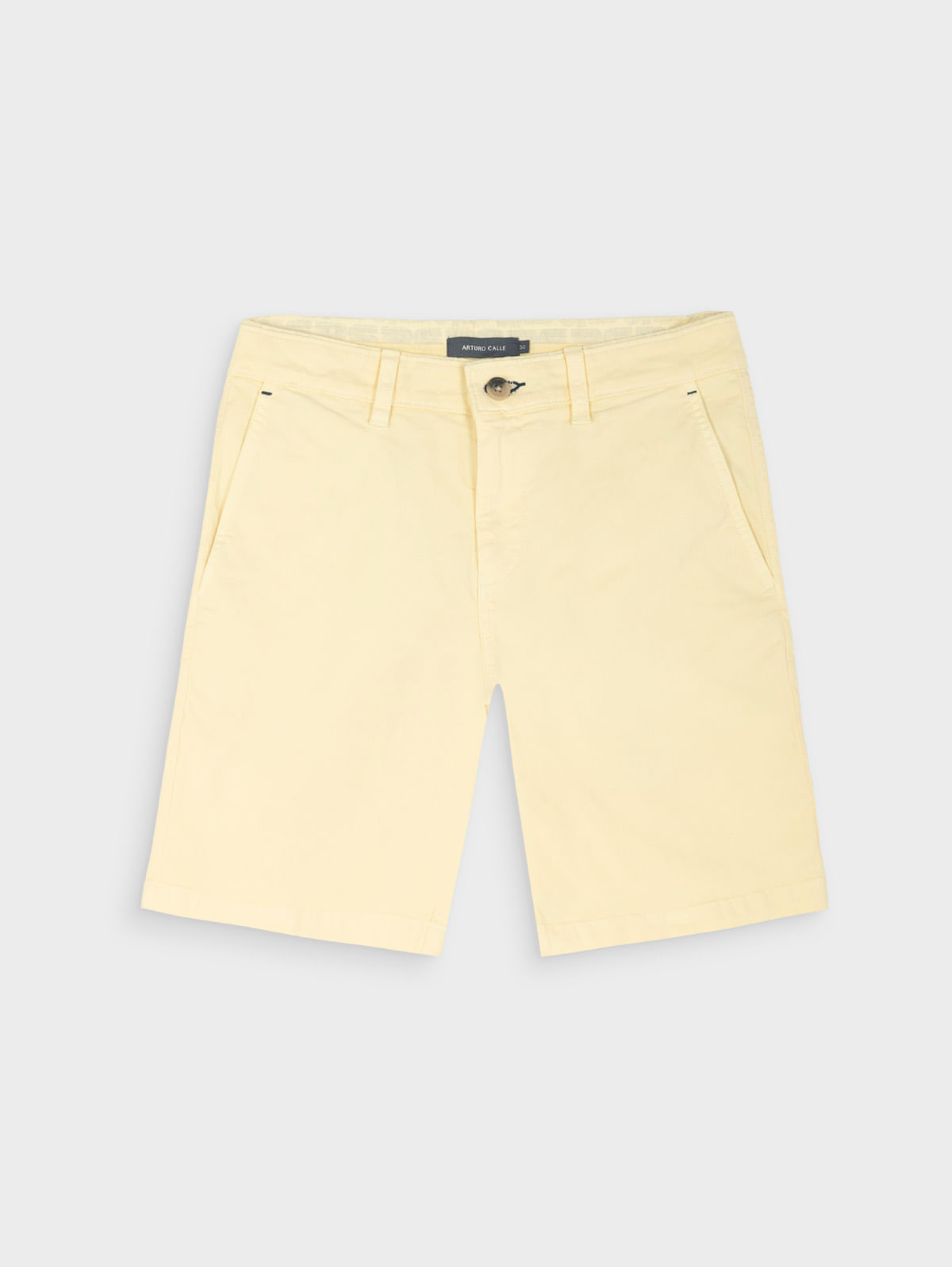 Bermuda Unicolor Slim Fit para Hombre 41883