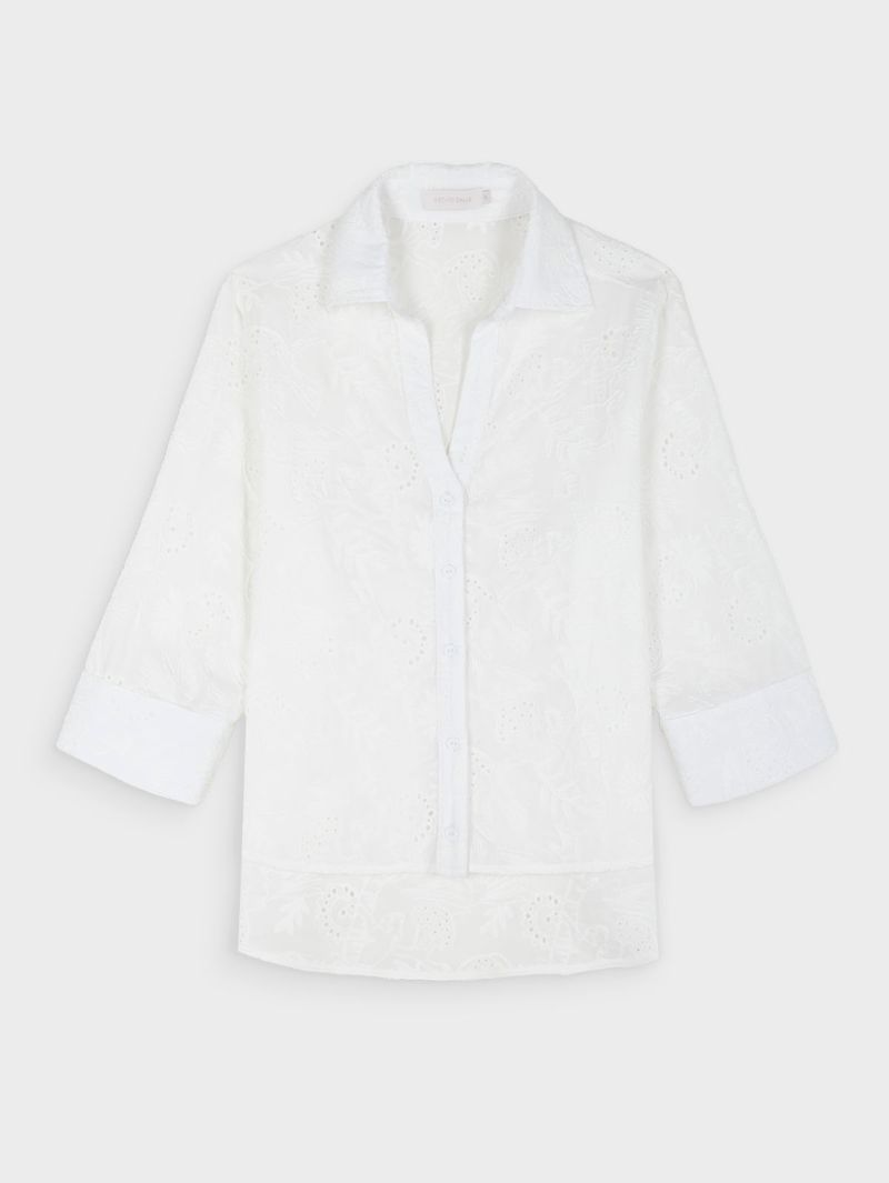 Camisa Unicolor para Mujer 44464