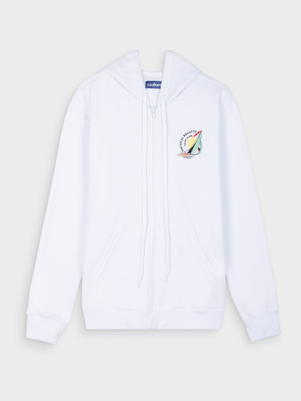 Buzo Abierto con Estampado para Hombre 13722