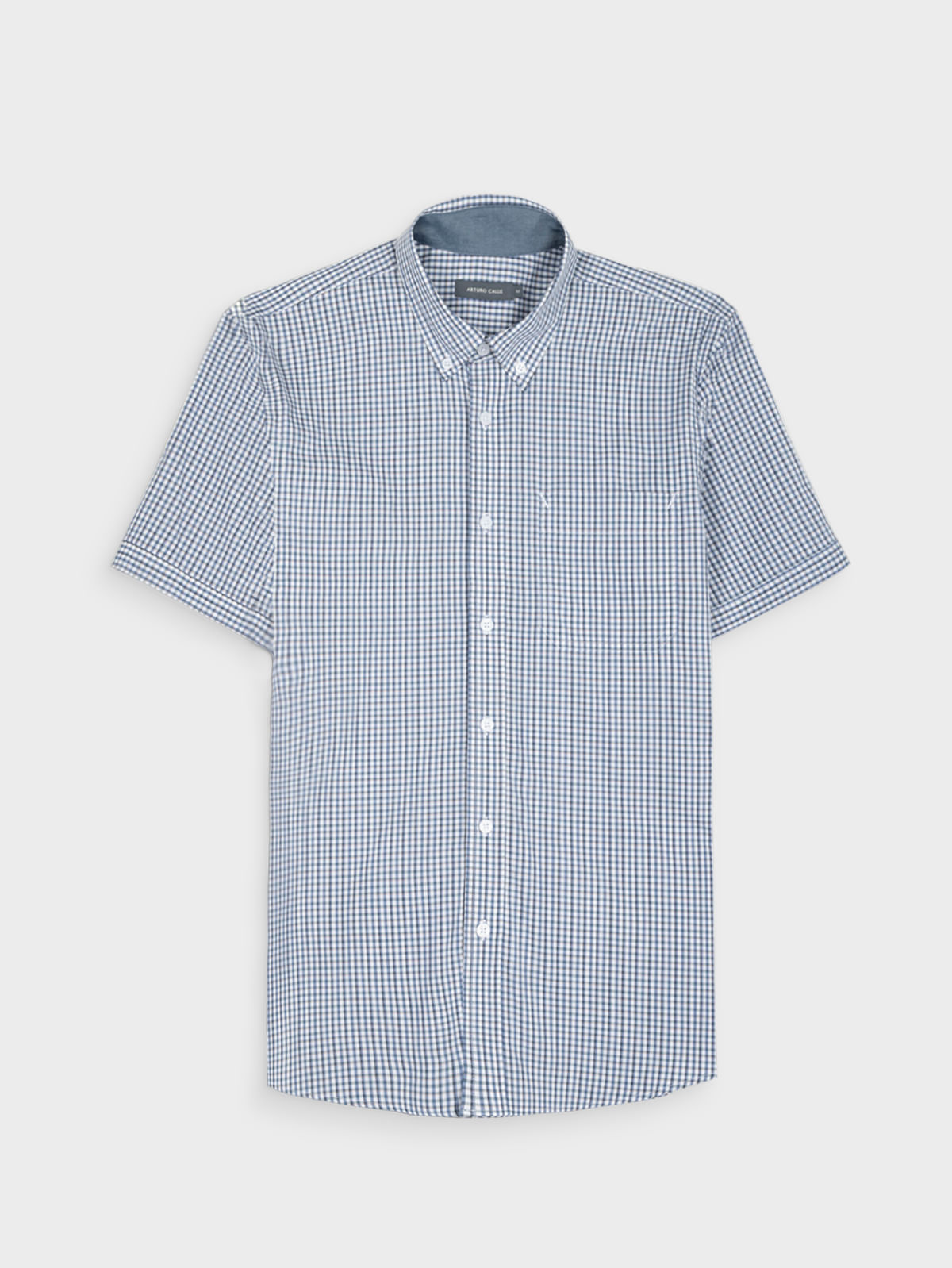 Camisa Semi Slim Fit de Algodón para Look Elegante 44756