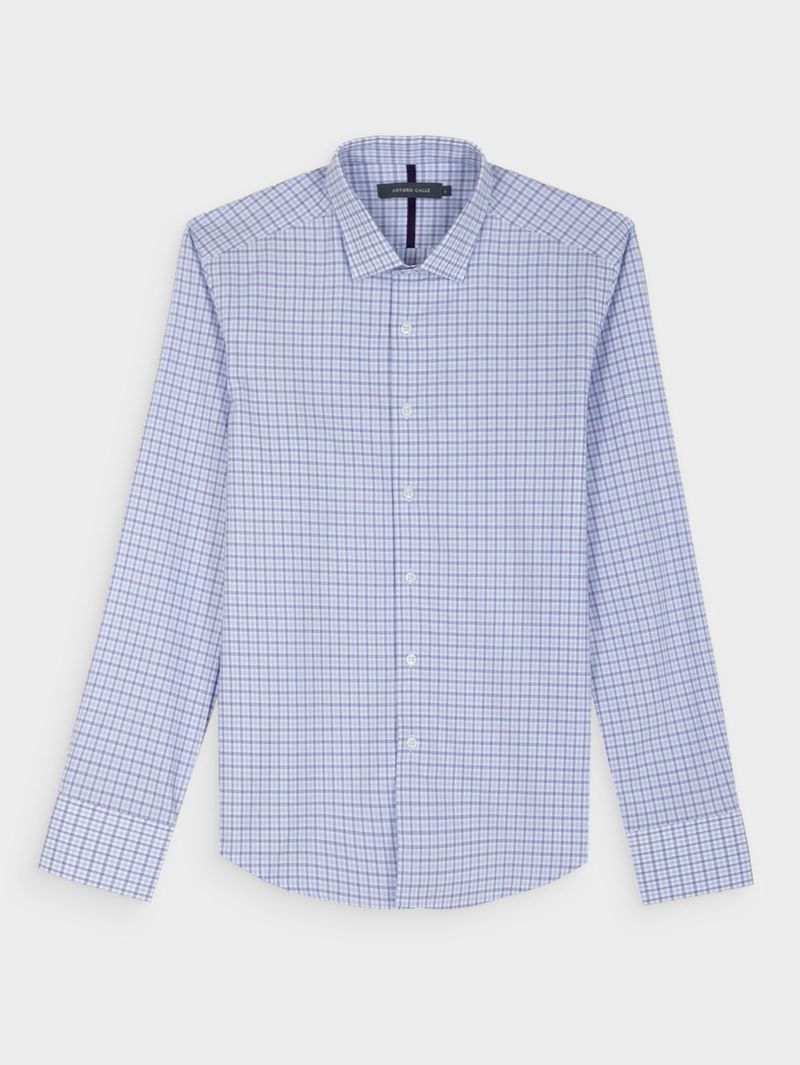 Camisa Business Preteñida Manga Larga para Hombre 30412