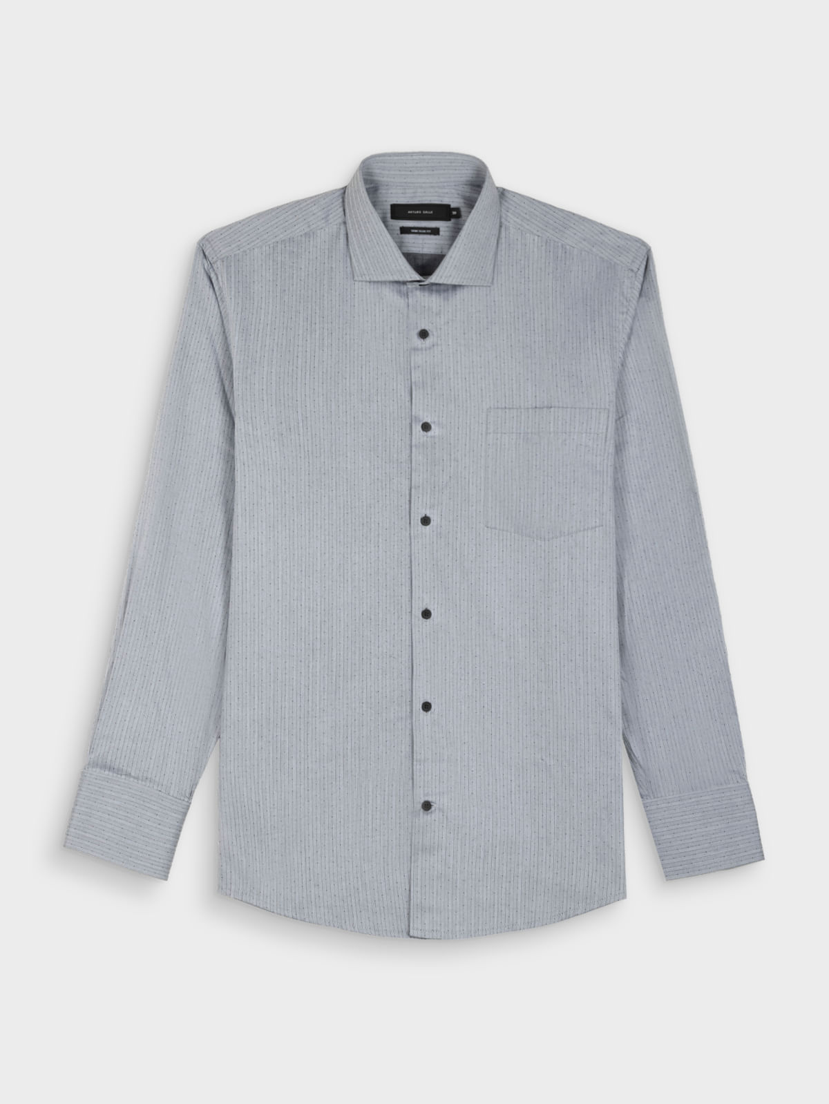 Camisa Formal Preteñida Manga Larga para Hombre 36738