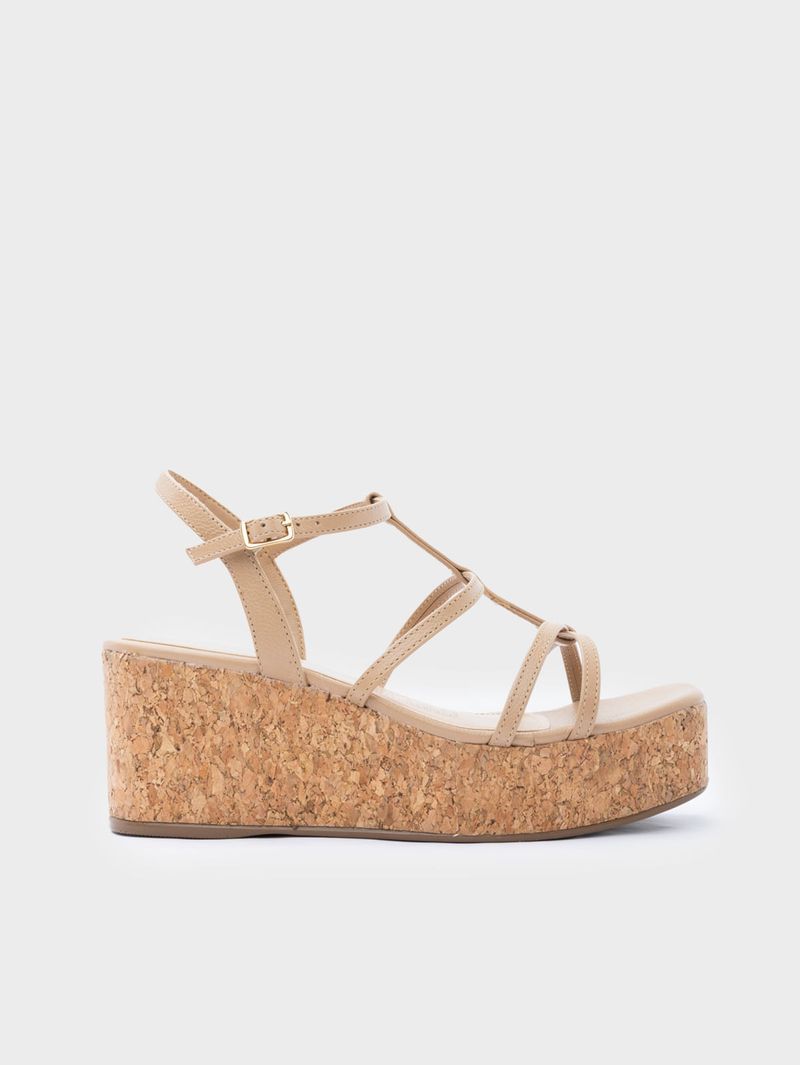 Sandalia en Cuero para Mujer 43041