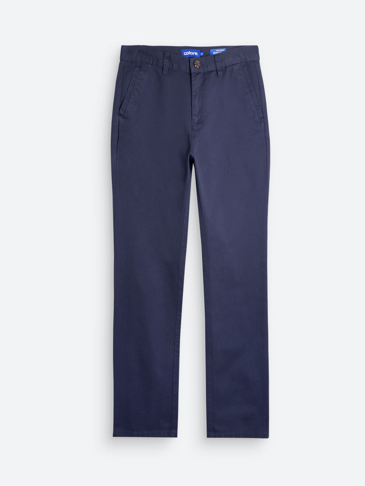 Pantalón Unicolor Regular Fit para Hombre 12338