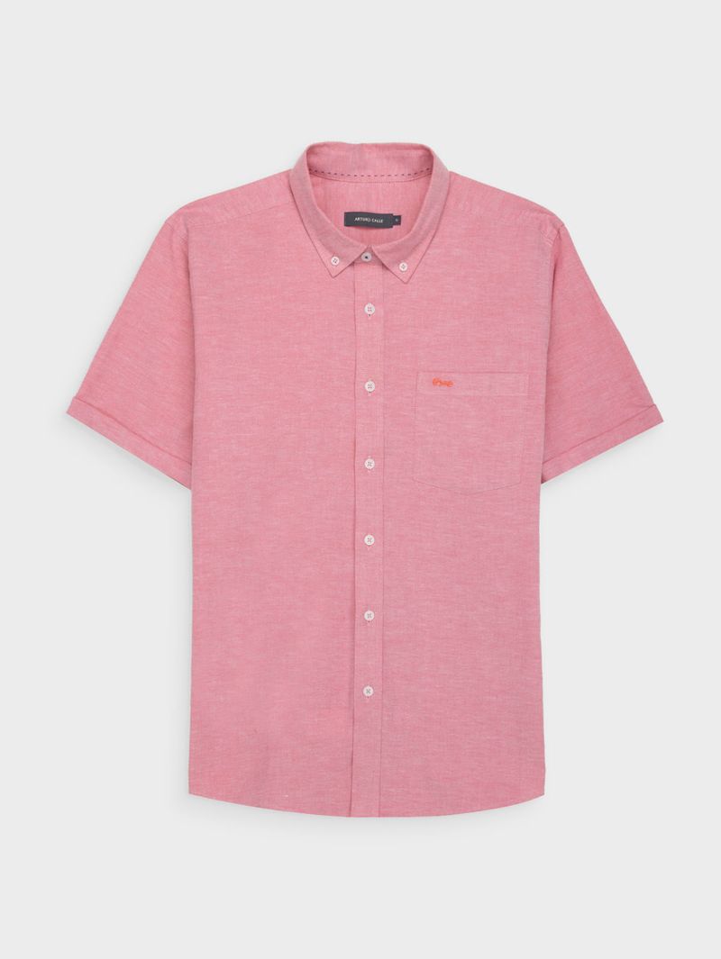 Camisa Algodón Semi Slim Fit Clásica para Hombre 44734