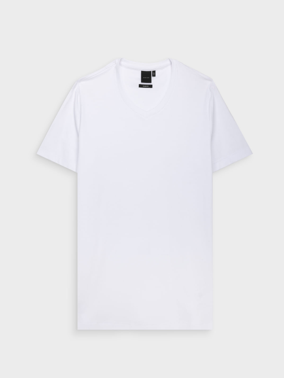 Camiseta Interlock Cuello V para Hombre 44560