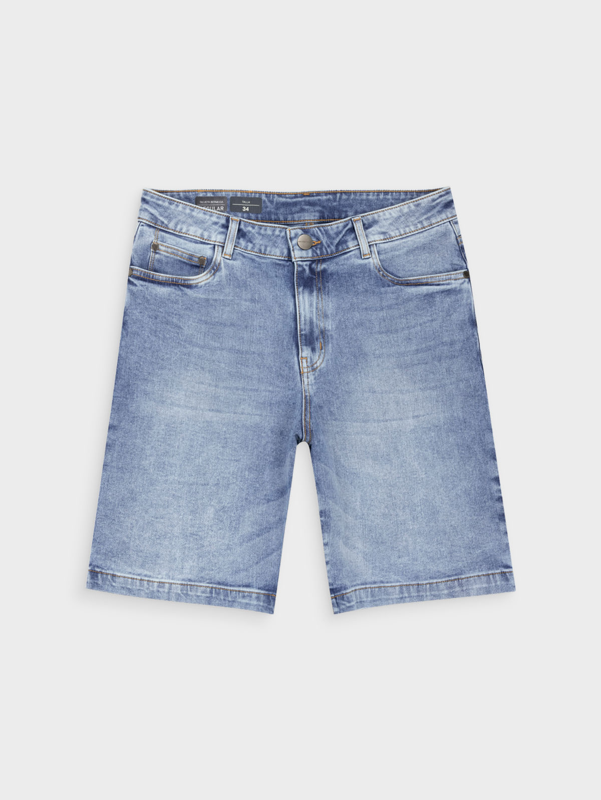 Bermuda en Jean Regular Fit para Hombre 46855