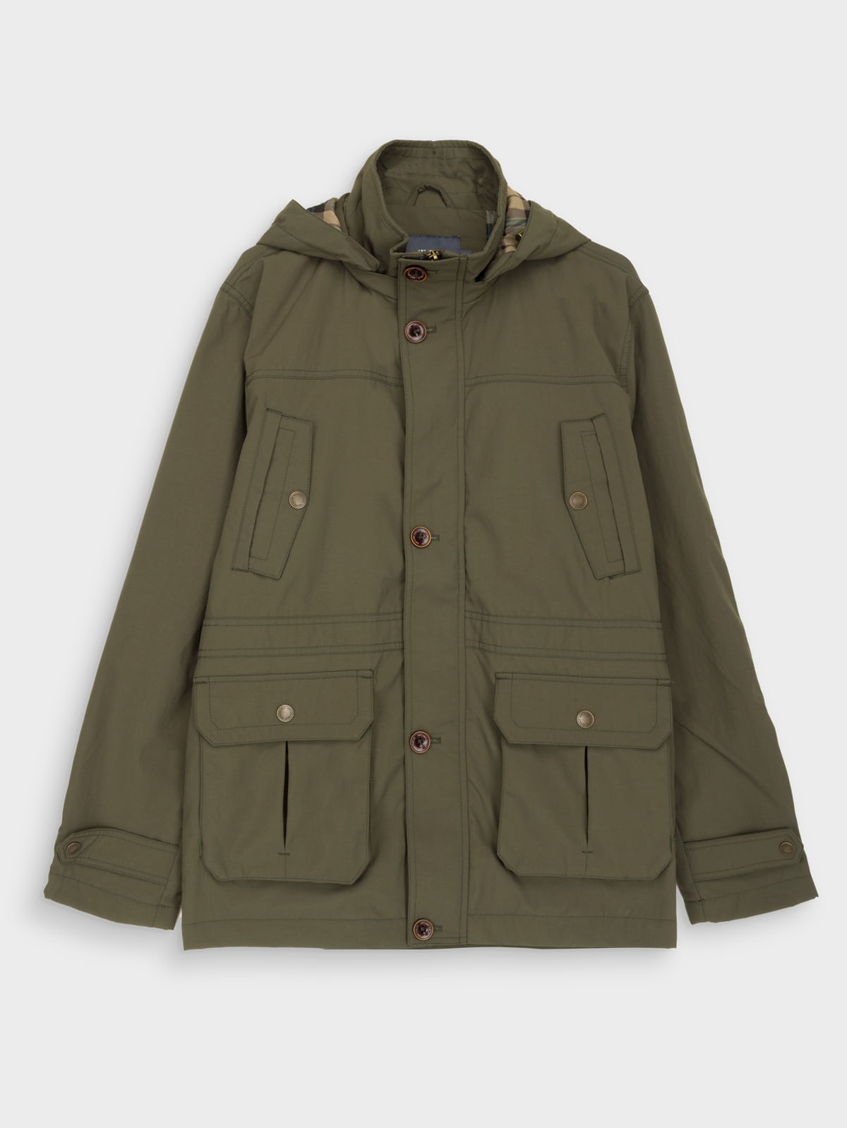 Chaqueta Casual con Bolsillos para Hombre 43739