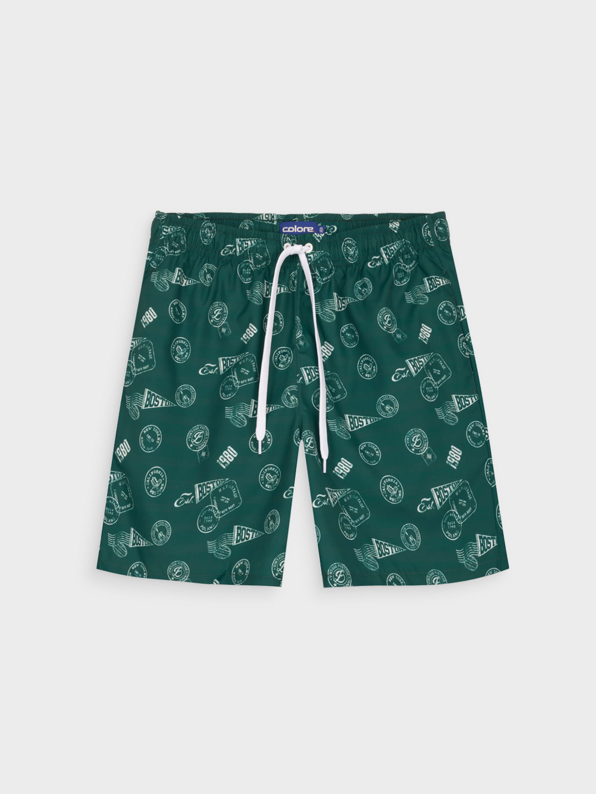 Pantaloneta Estampada para Hombre 14089