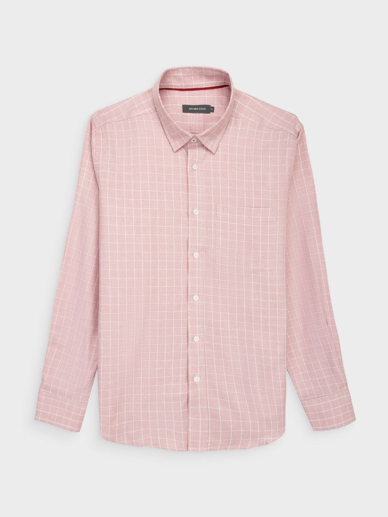 Camisa Semi Slim Fit Texturizada para Hombre 47946