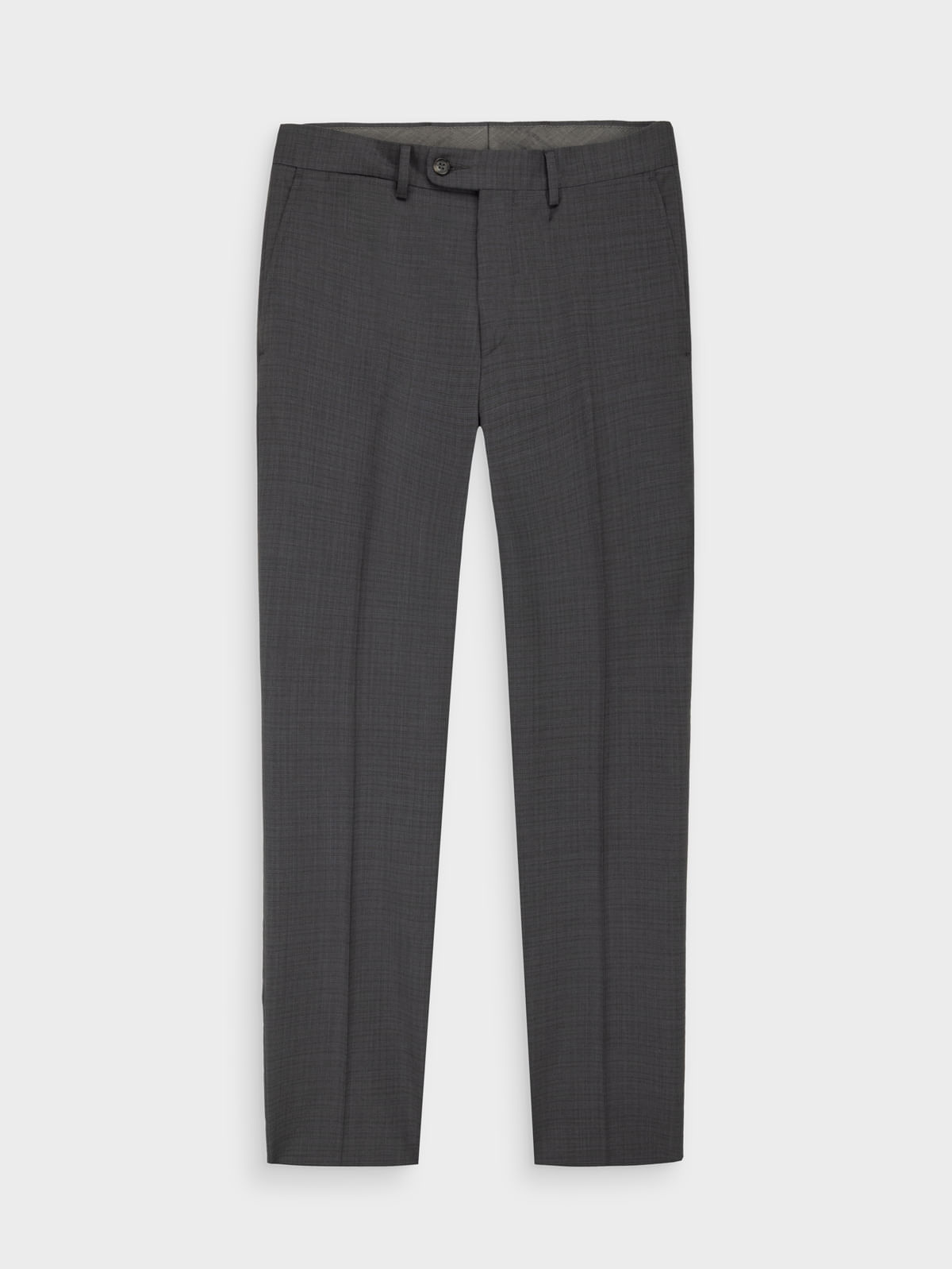 Pantalón de Lana Semi Slim Fit para Hombre 44298