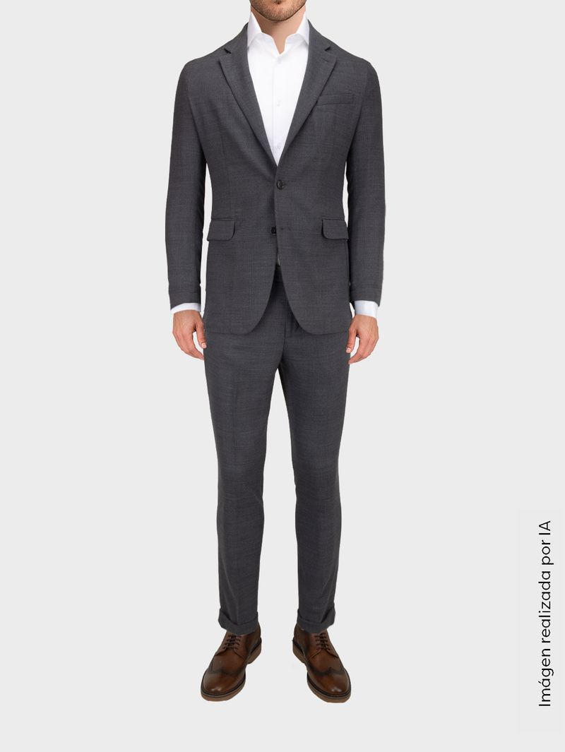 Traje en Lana Slim Fit para Hombre 04098