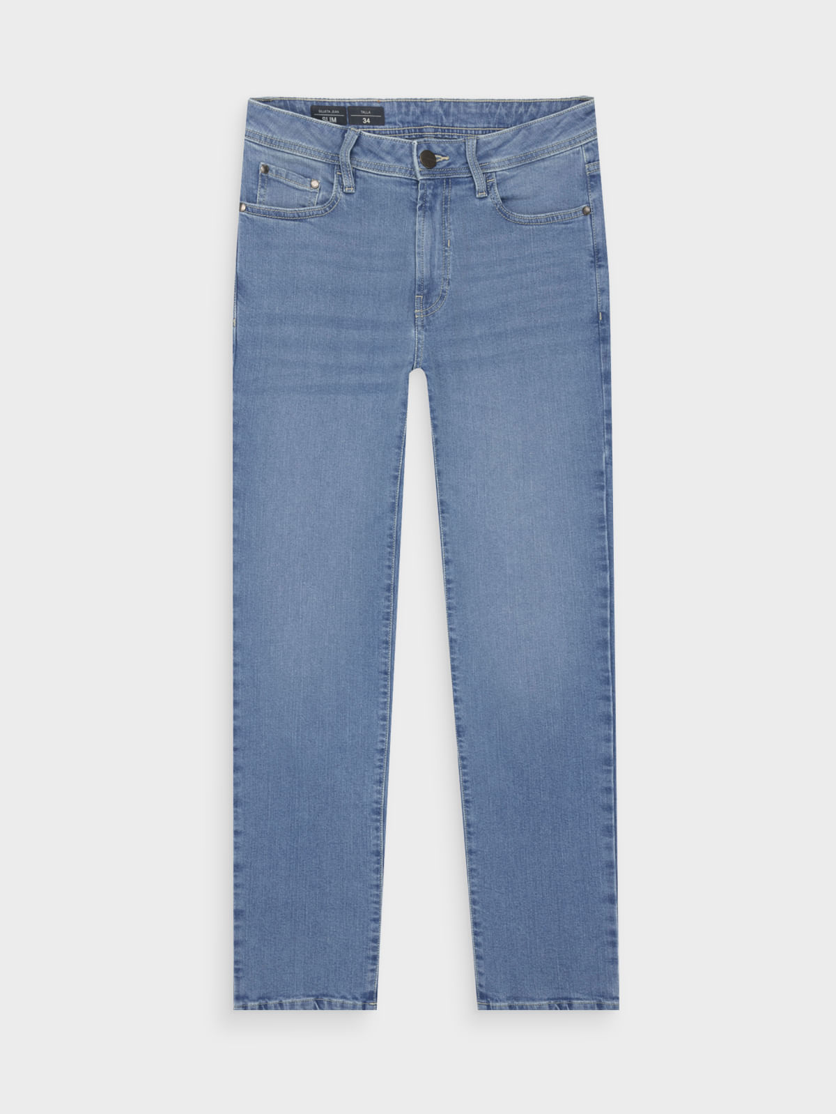 Jean Straight de Algodón para Hombre 46621