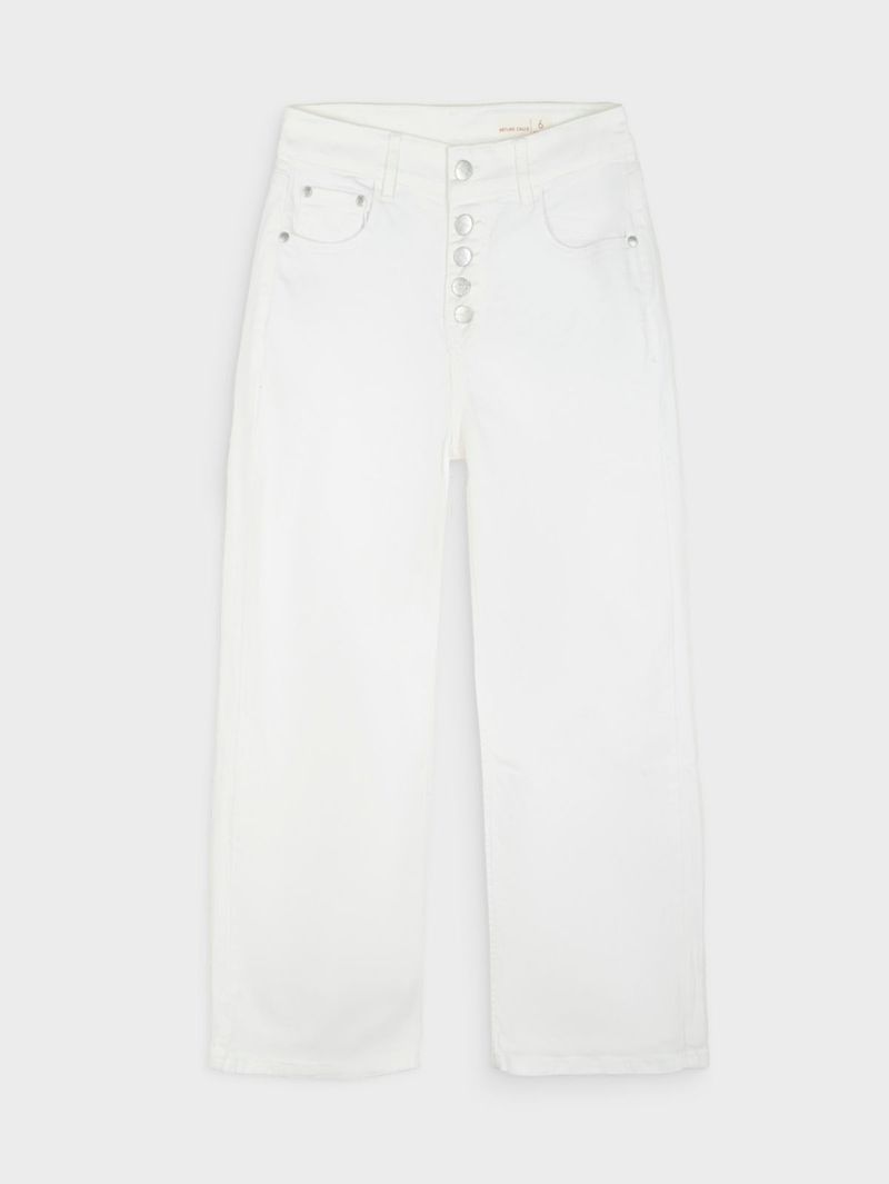 Jean Unicolor de Moda para Mujer 42437