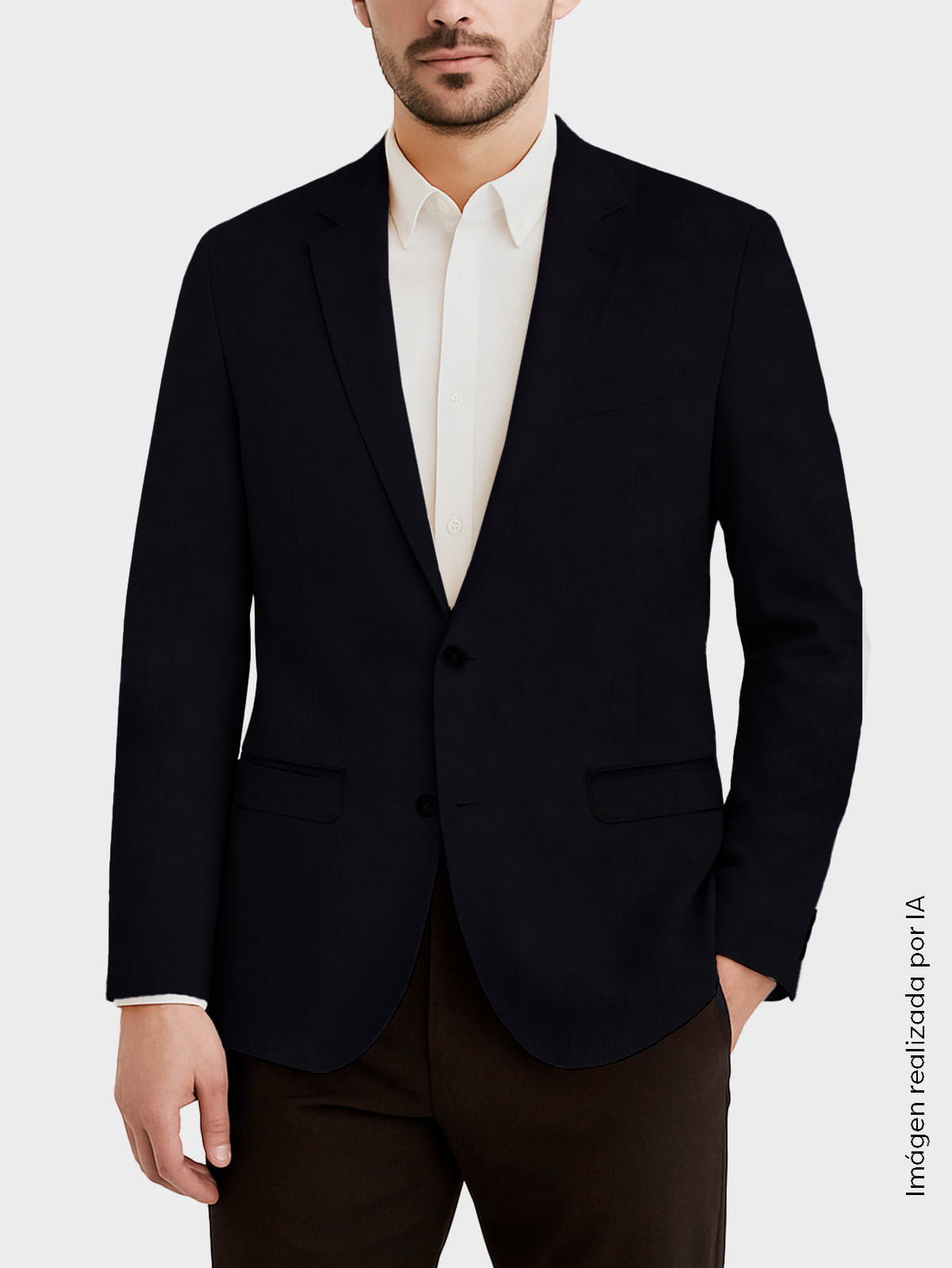 Blazer Semi Slim Fit para Hombre 46091