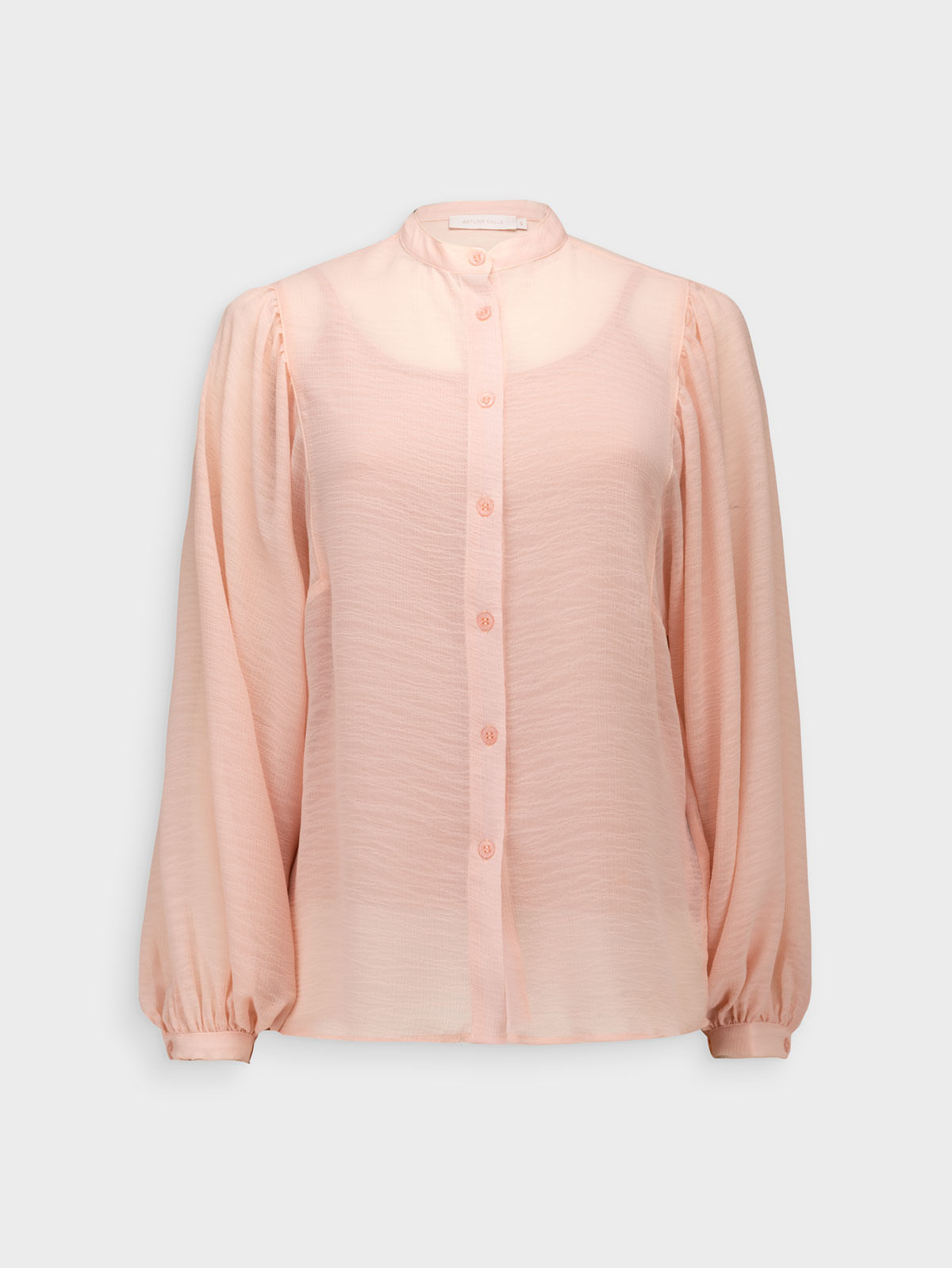Blusa en Tafetán con Top Incluido para Mujer 47778