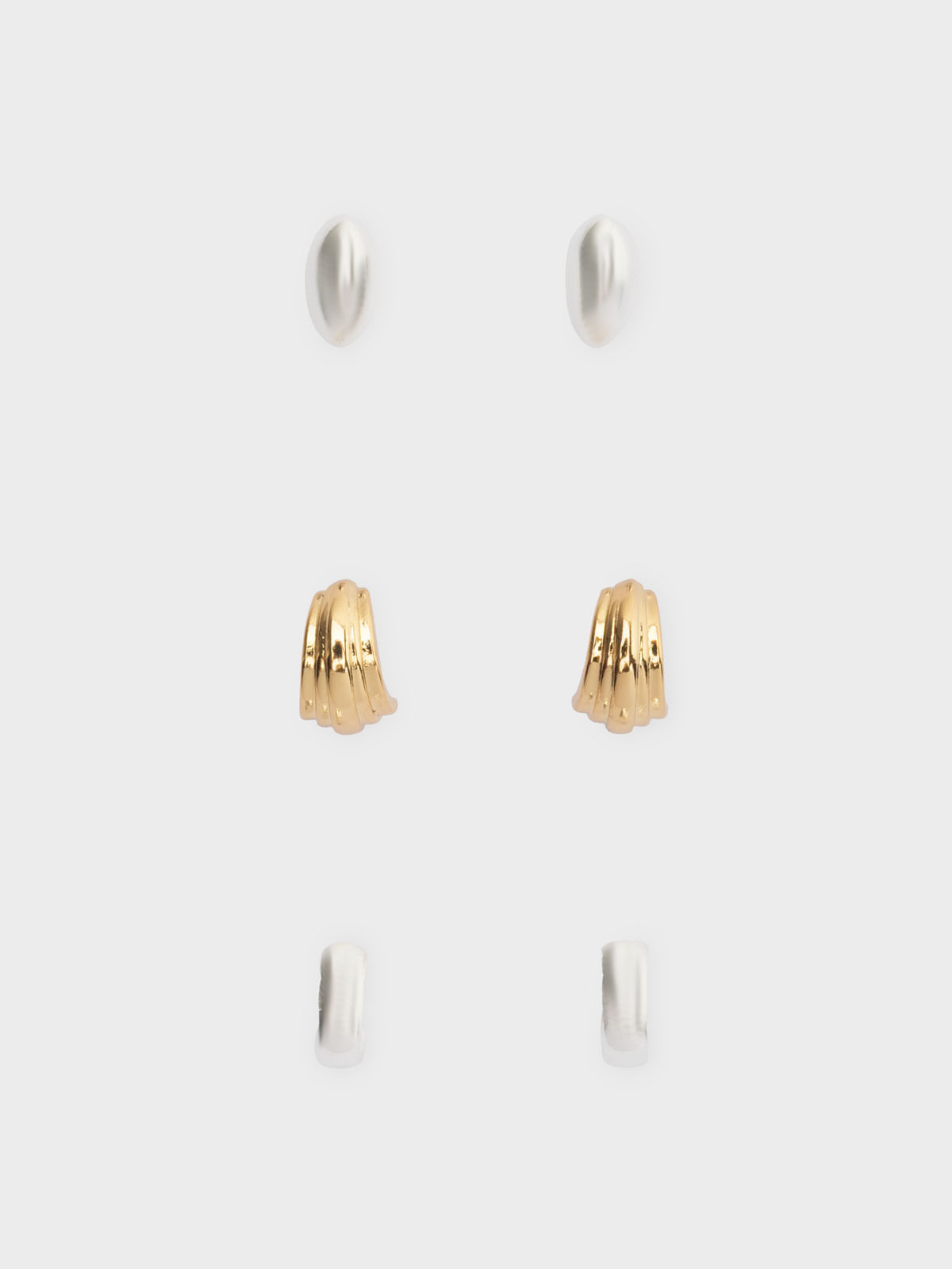 Set X 3 Aretes para Mujer 48211