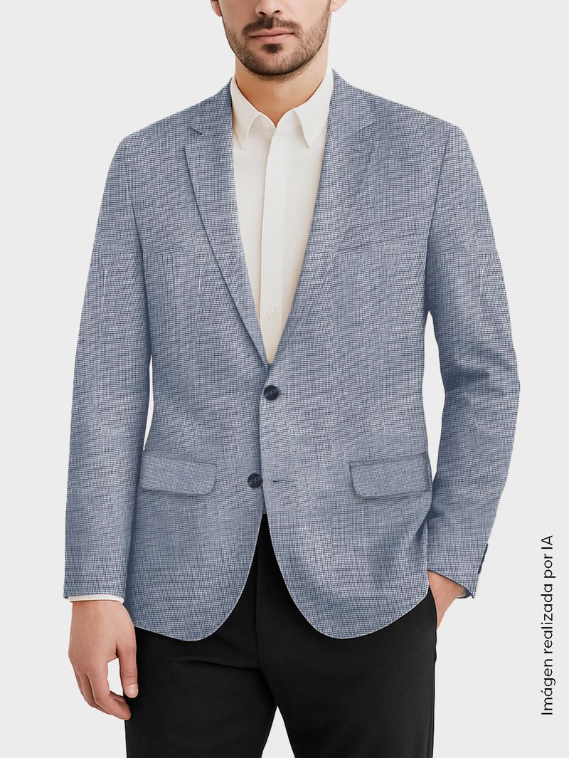 Blazer Semi Slim Fit para Hombre 46917
