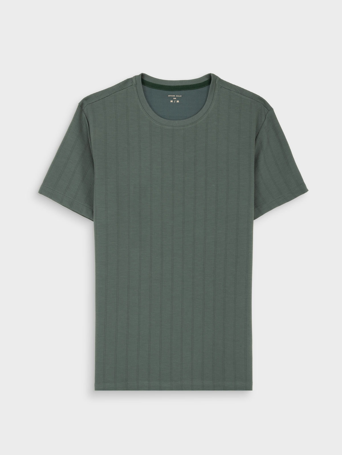 Camiseta en Jersey con Cuello Redondo para Hombre 46455