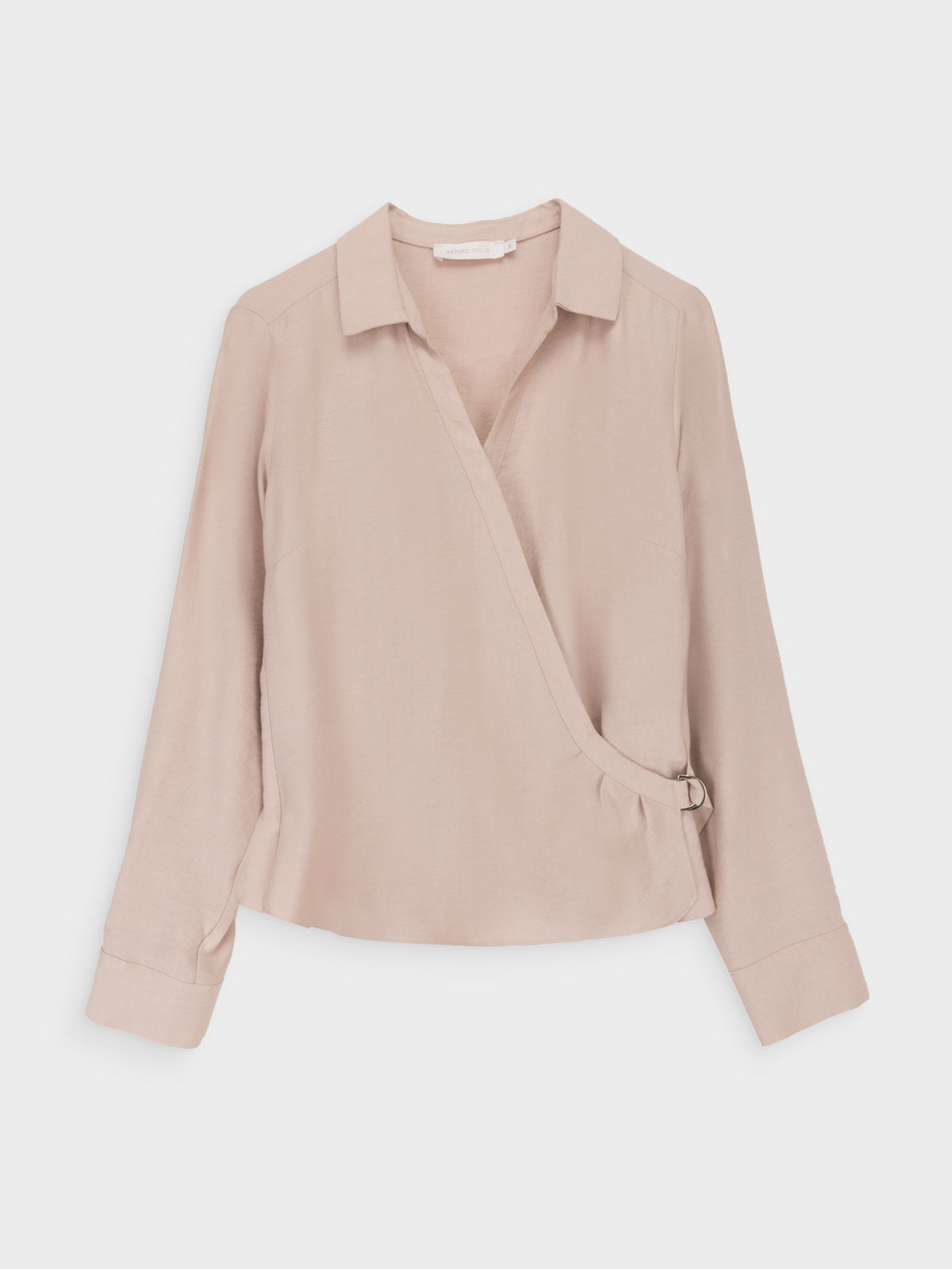 Blusa de Tafetán para Mujer 47845