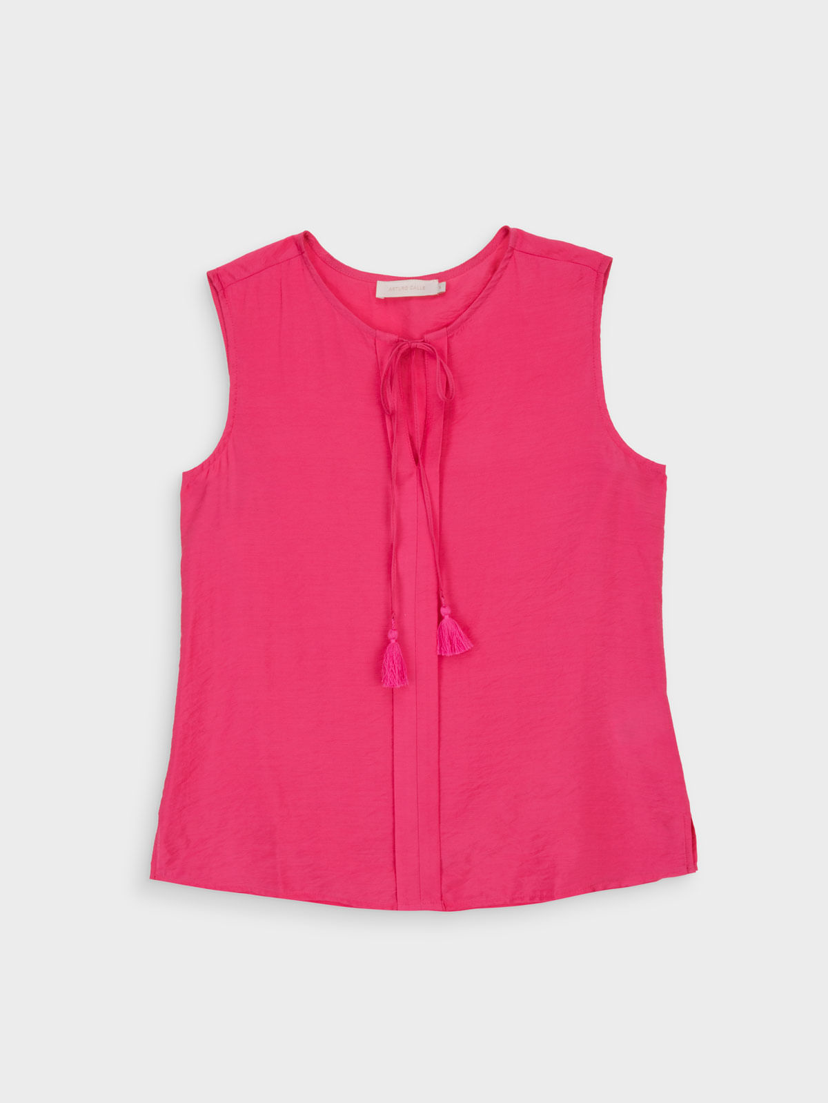 Blusa de Tafetán para Mujer 47876