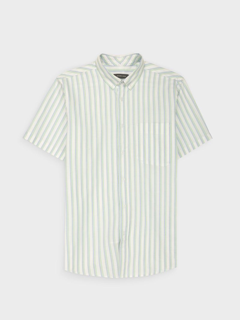 Camisa Casual Semi Slim Fit para Hombre 48107