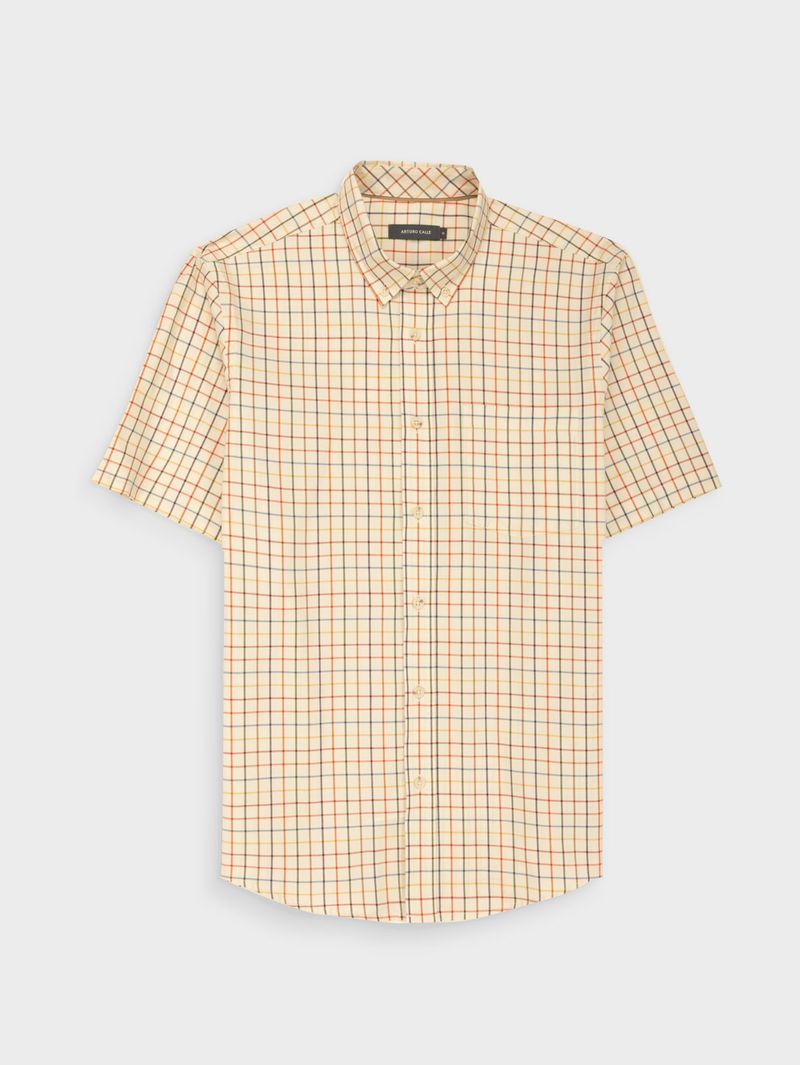 Camisa Casual Regular Fit para Hombre 48100