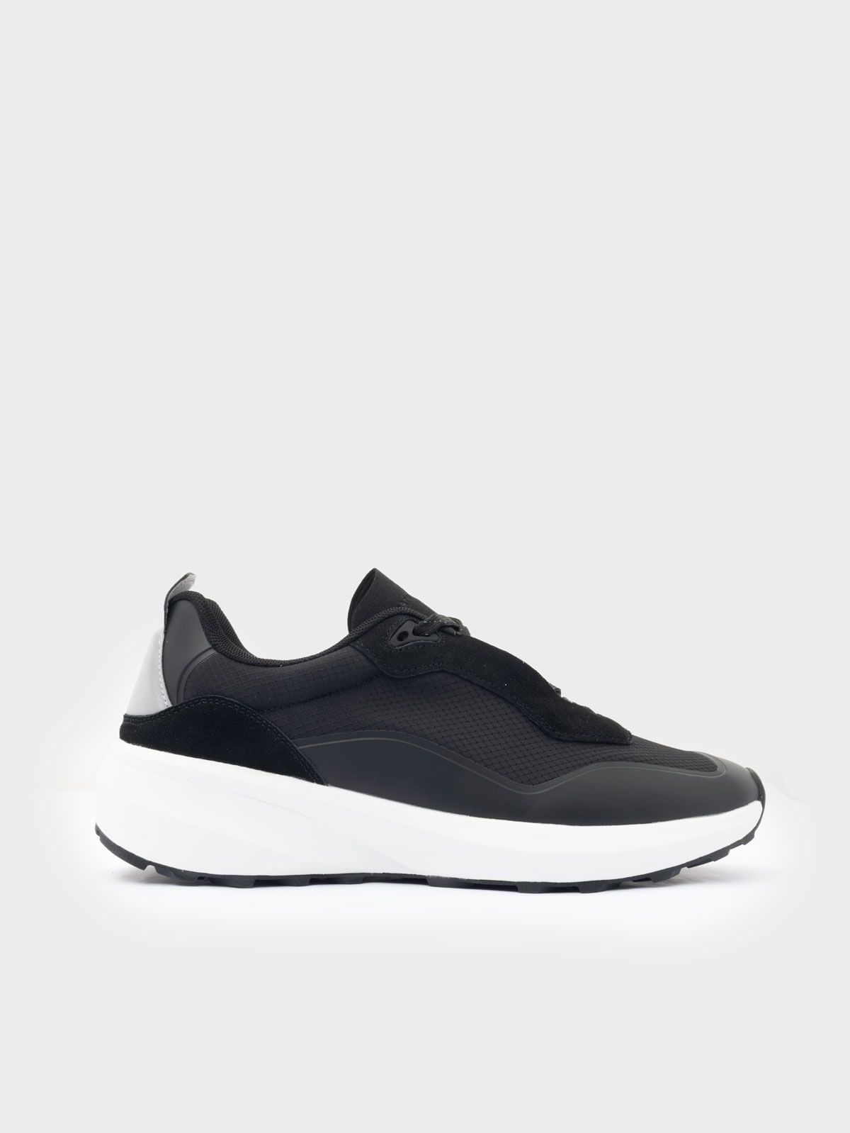Tenis para Hombre Estilo Urbano en Cuero y Poliéster