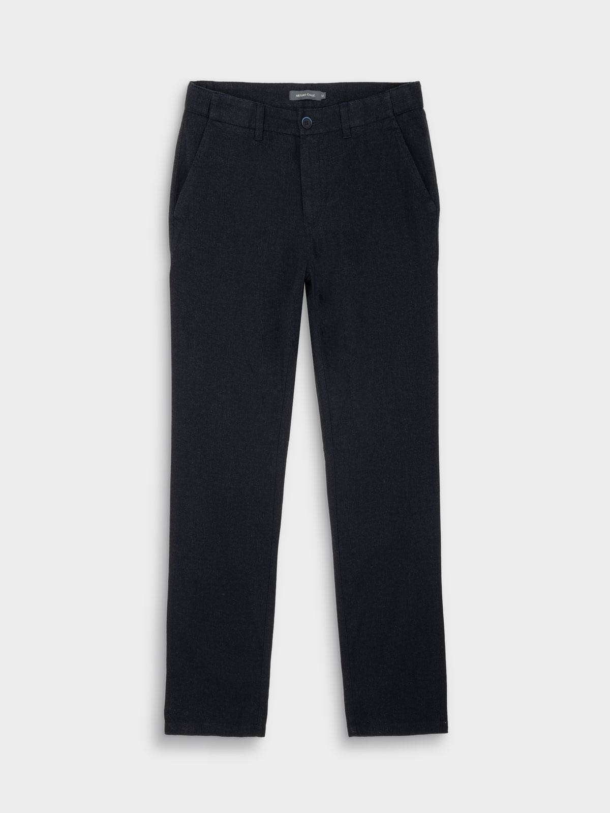 Pantalón en Lino Regular Fit para Hombre 44961