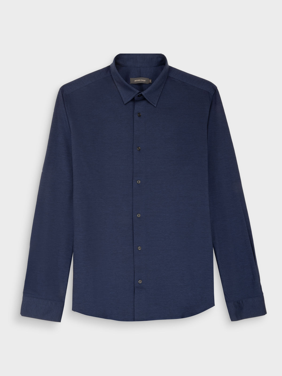 Camisa Business Unicolor Slim Fit para Hombre 48686