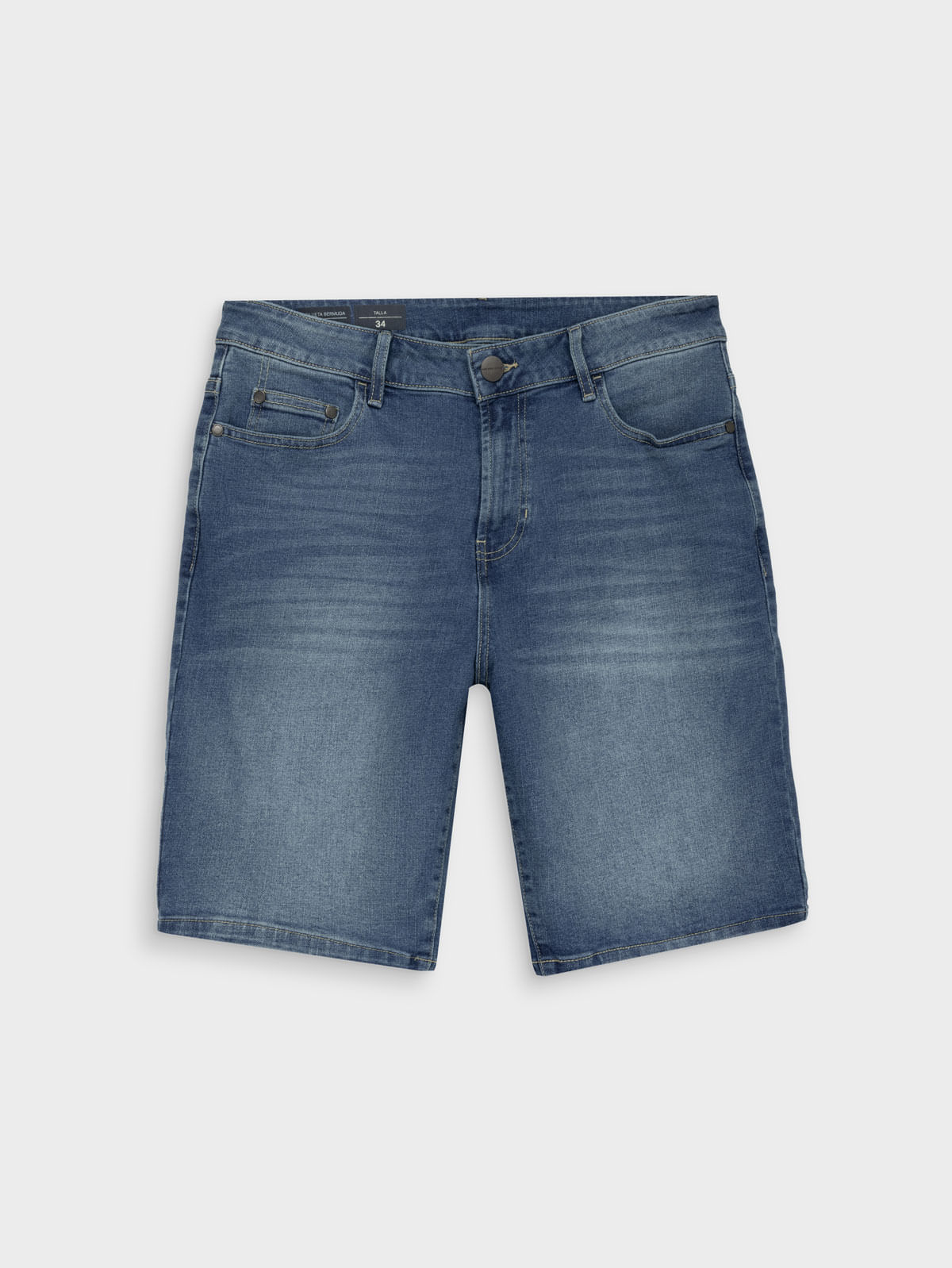 Bermuda en Denim Slim Fit para Hombre 50057