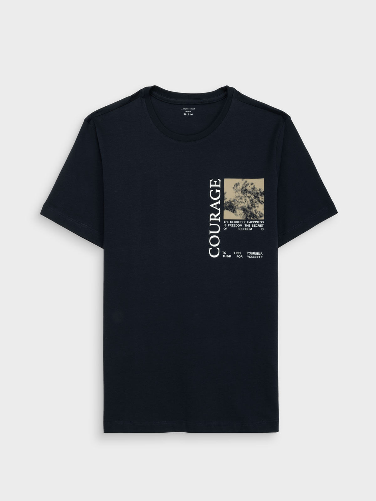 Camiseta Cuello Redondo para Hombre 48906