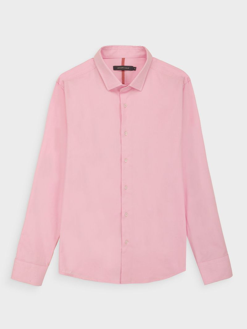 Camisa Business a Cuadros para Hombre Tejido Dobby