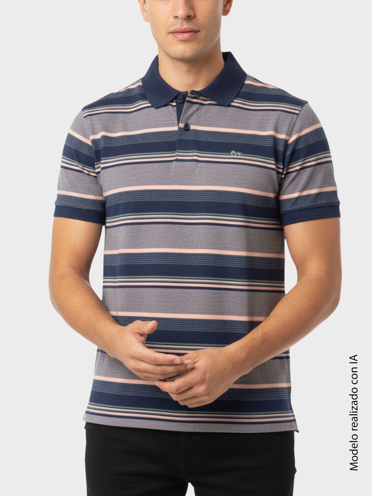 Polo para Hombre Algodón con Elastano