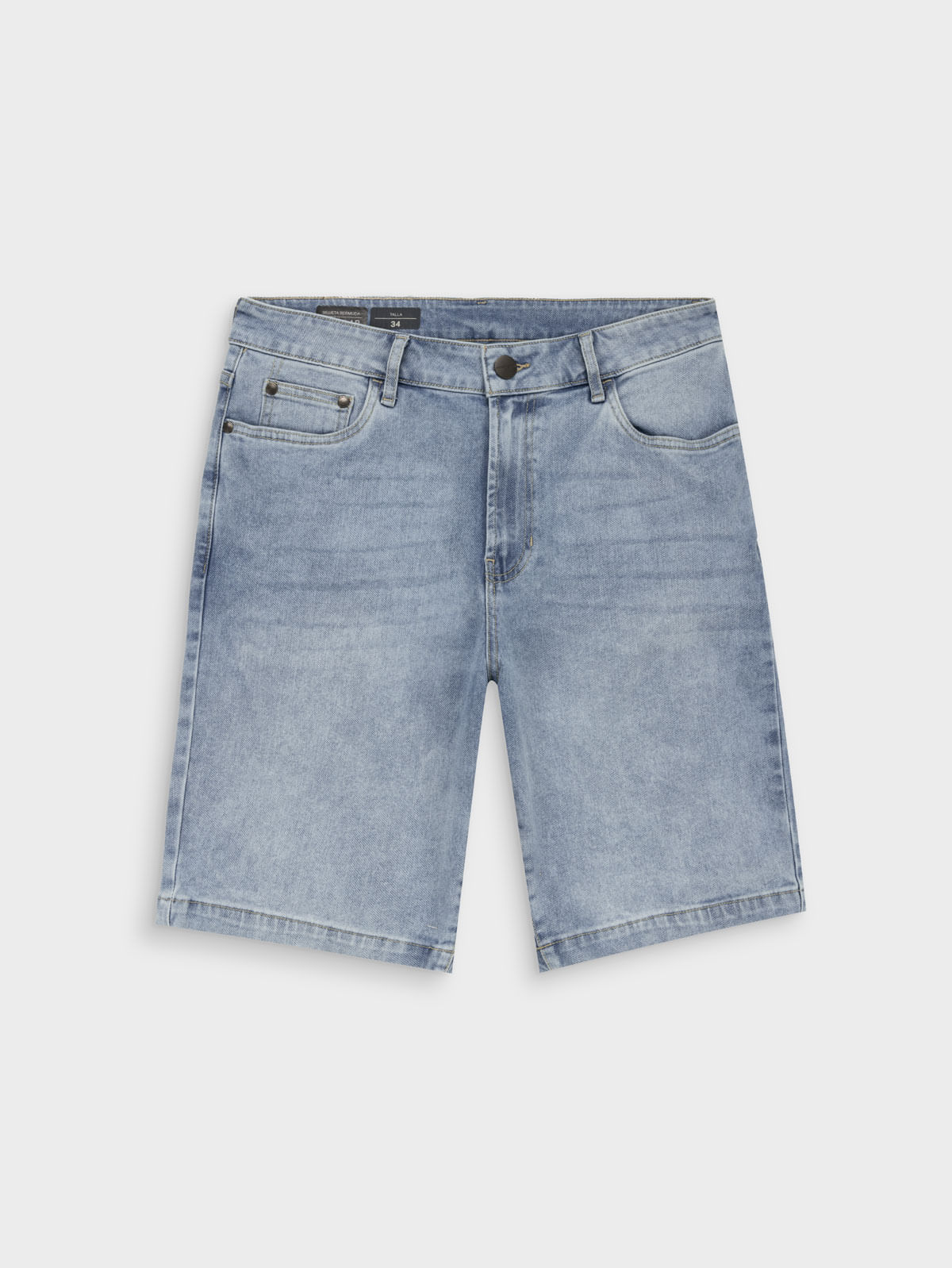 Bermuda Jean Regular Fit para Hombre 50055