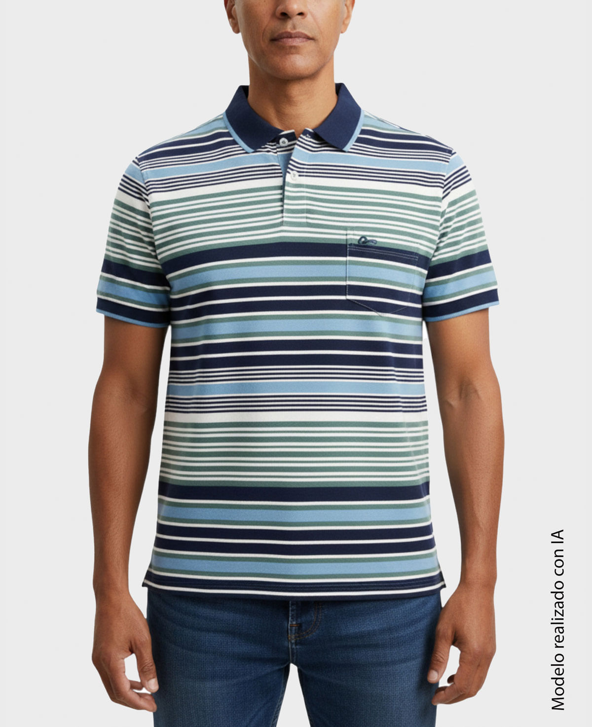 Polo Moda Slim Fit para Hombre 39597