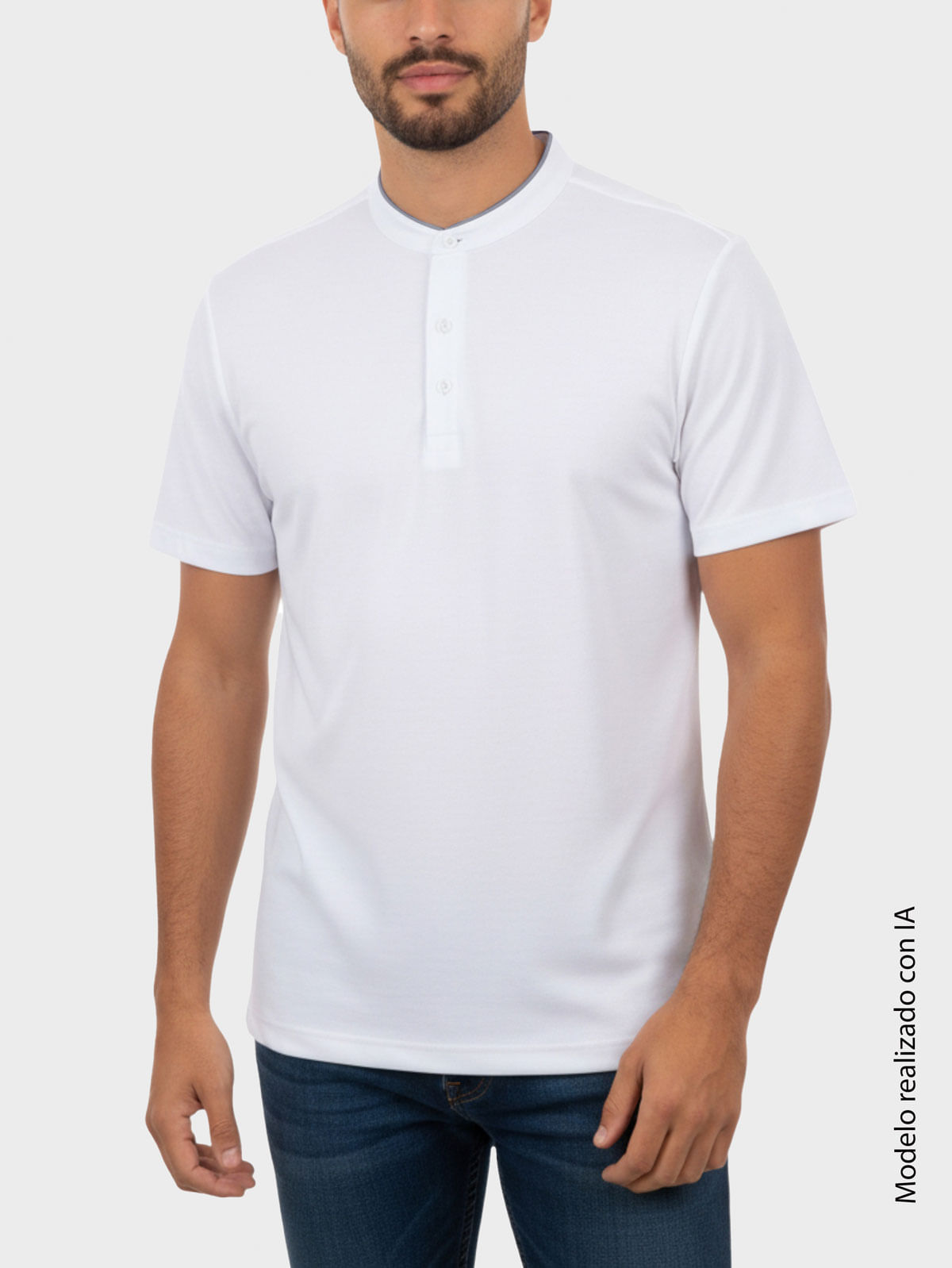 Polo Unicolor Pique para Hombre 12442