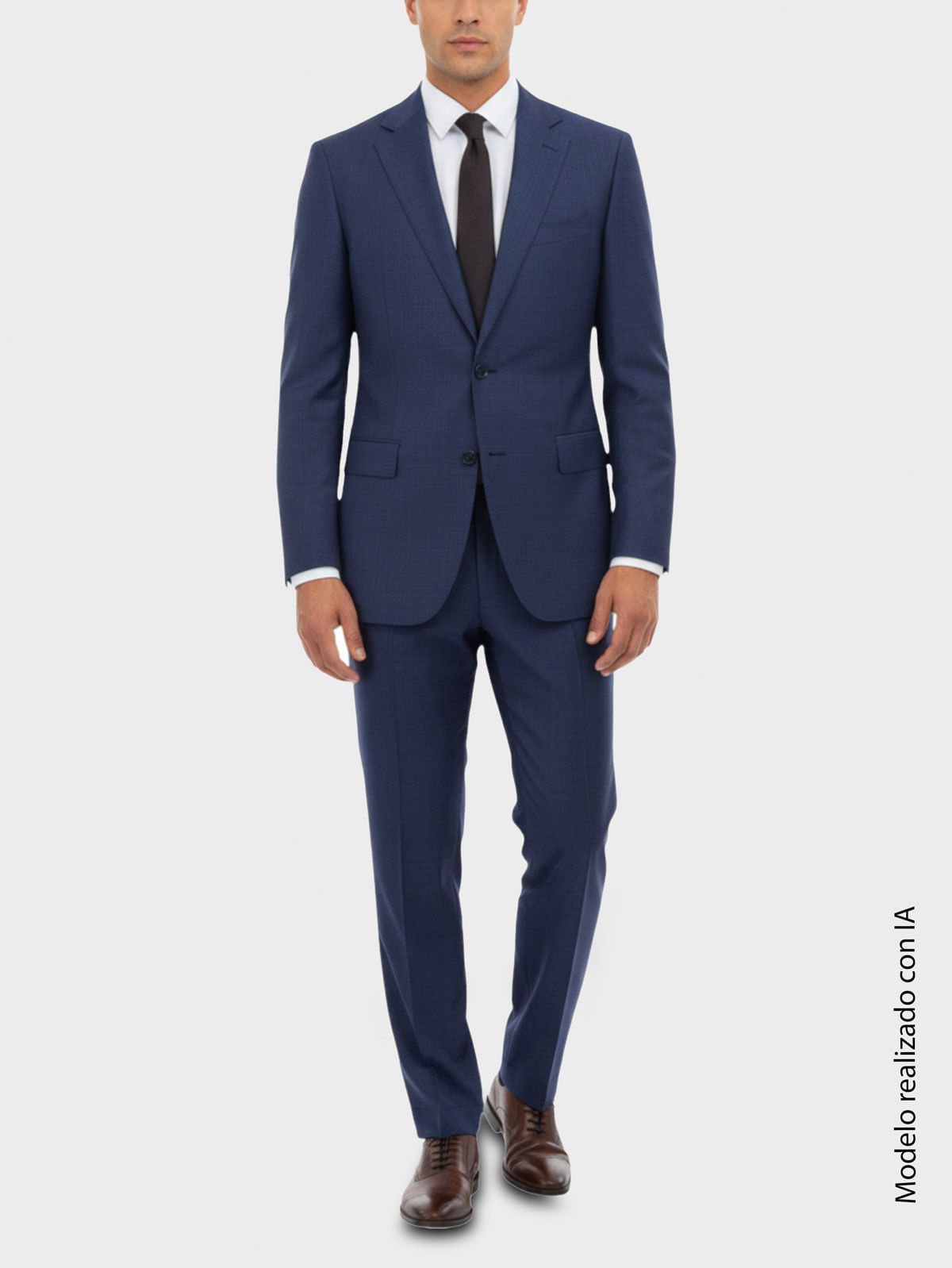 Traje en Lana Regular Fit para Hombre 49944